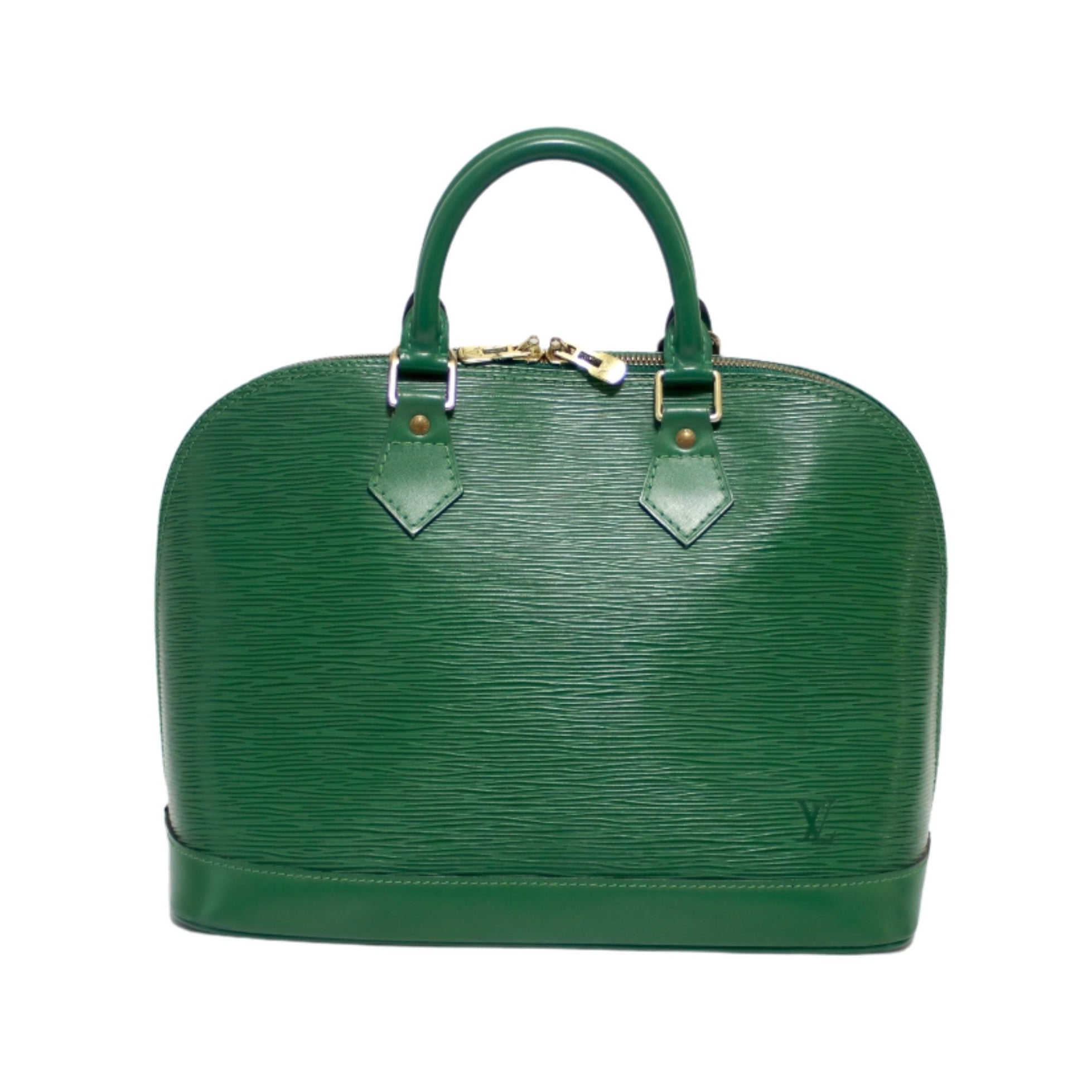 Louis Vuitton Alma Pm Epi Green Used