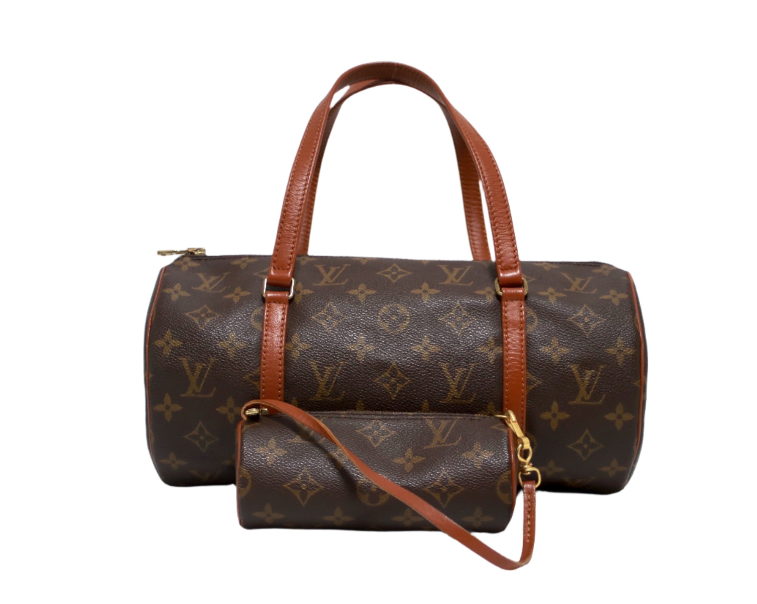 Louis Vuitton Papillon 30 Handbag Used (8784)
