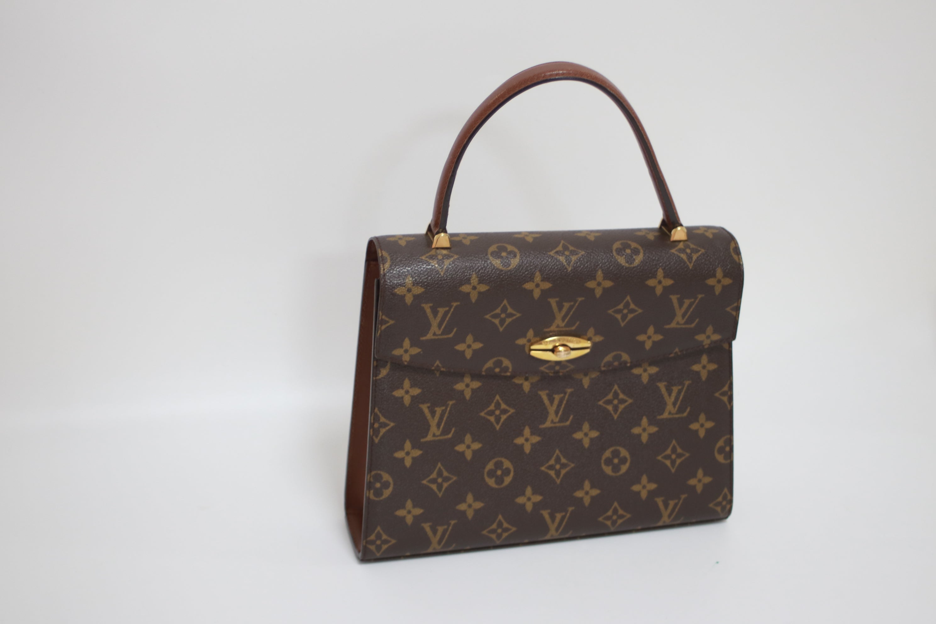 Louis Vuitton Malesherbes Handbag Used (7599)