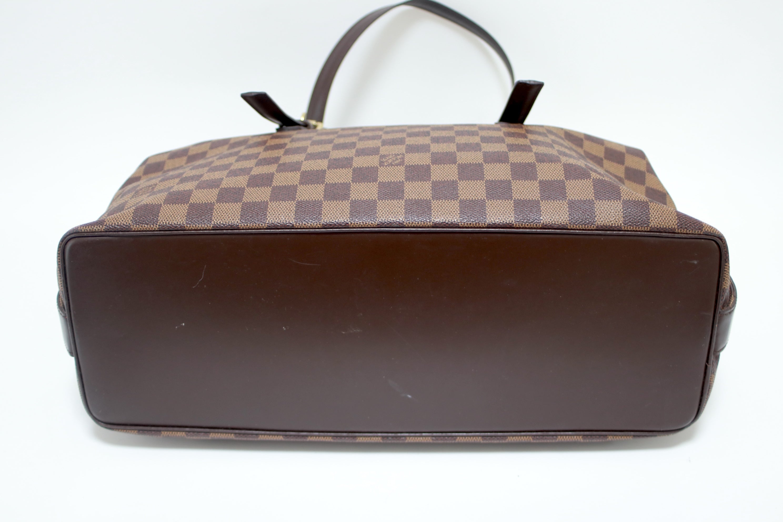 Louis Vuitton Chelsea Damier Ebene Shoulder Tote Bag Used