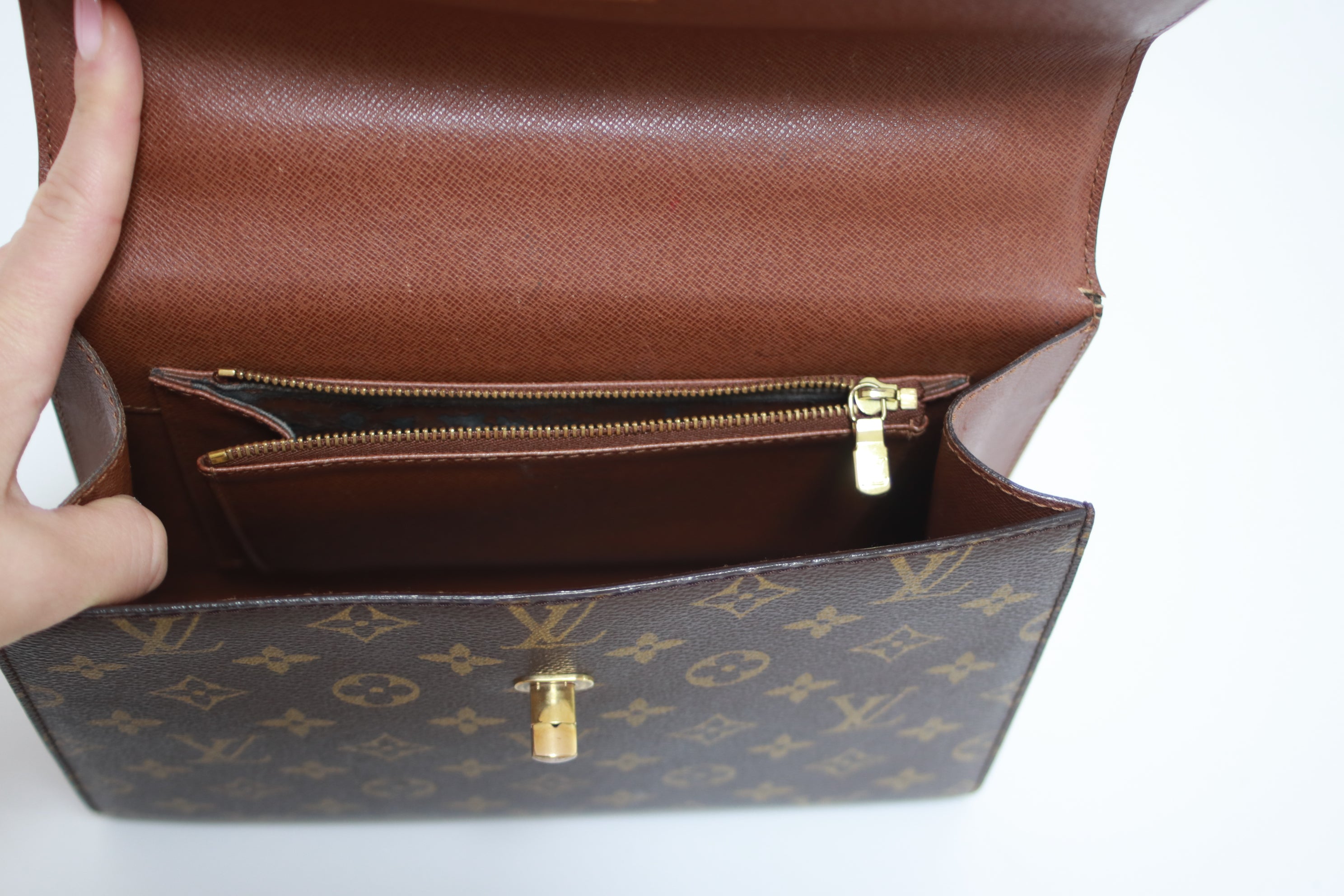 Louis Vuitton Malesherbes Handbag Used