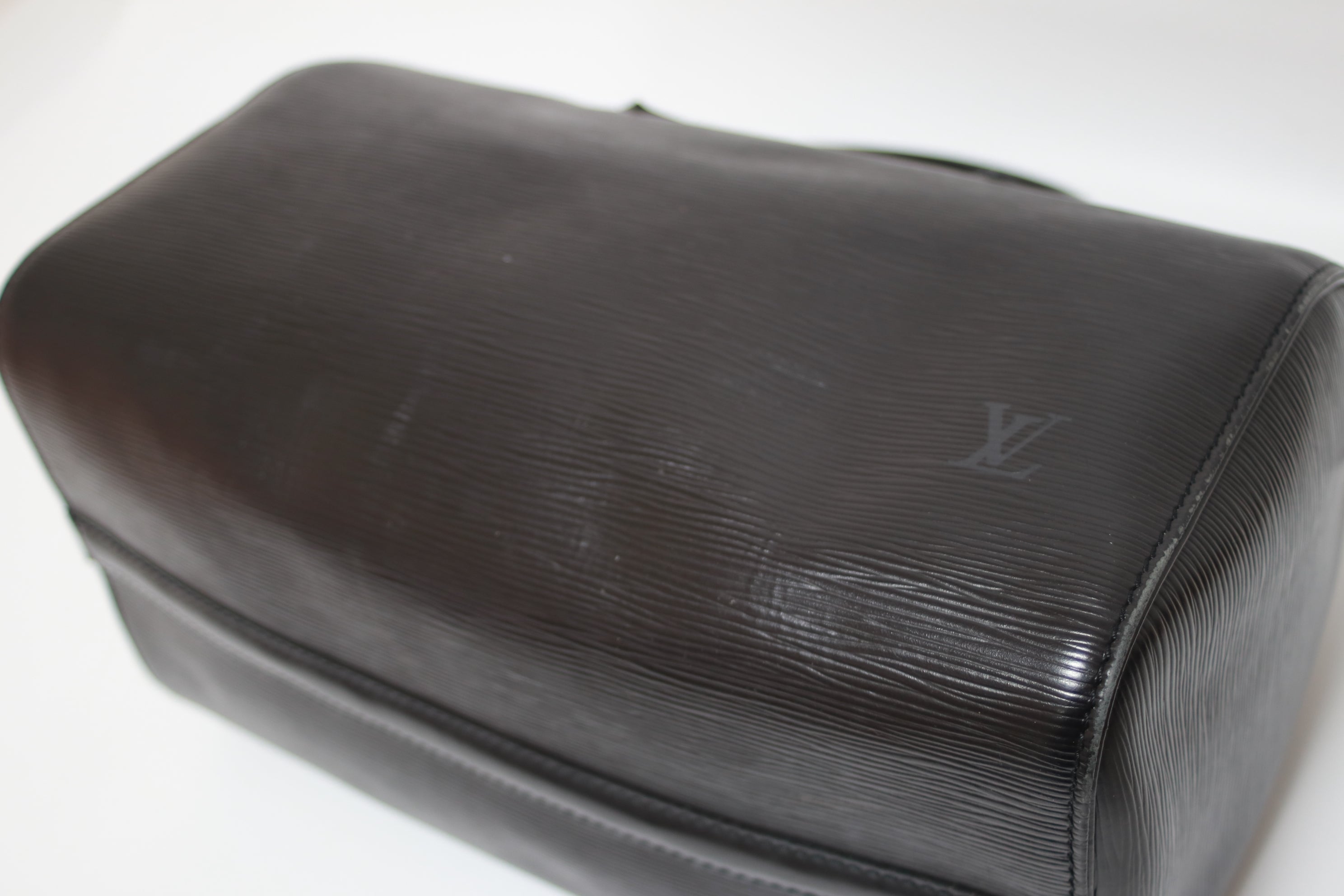 Louis Vuitton Speedy 30 Epi Handbag Black Used (7628)