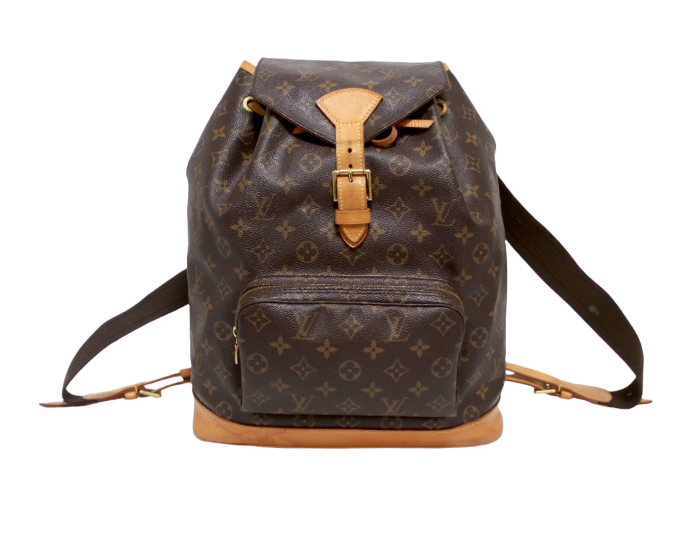 Louis Vuitton Montsouris GM Backpack Used (8783)