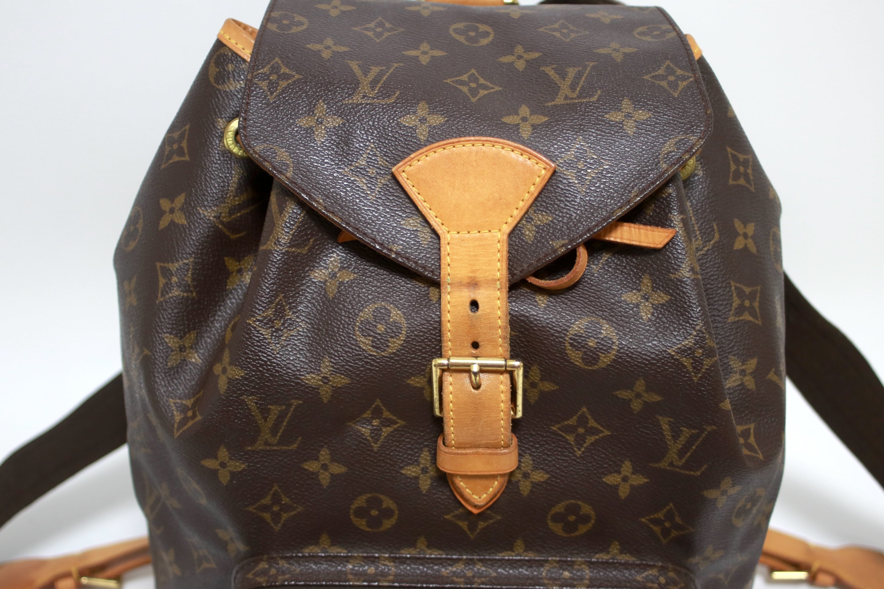 Louis Vuitton Montsouris GM Backpack Used (8783)