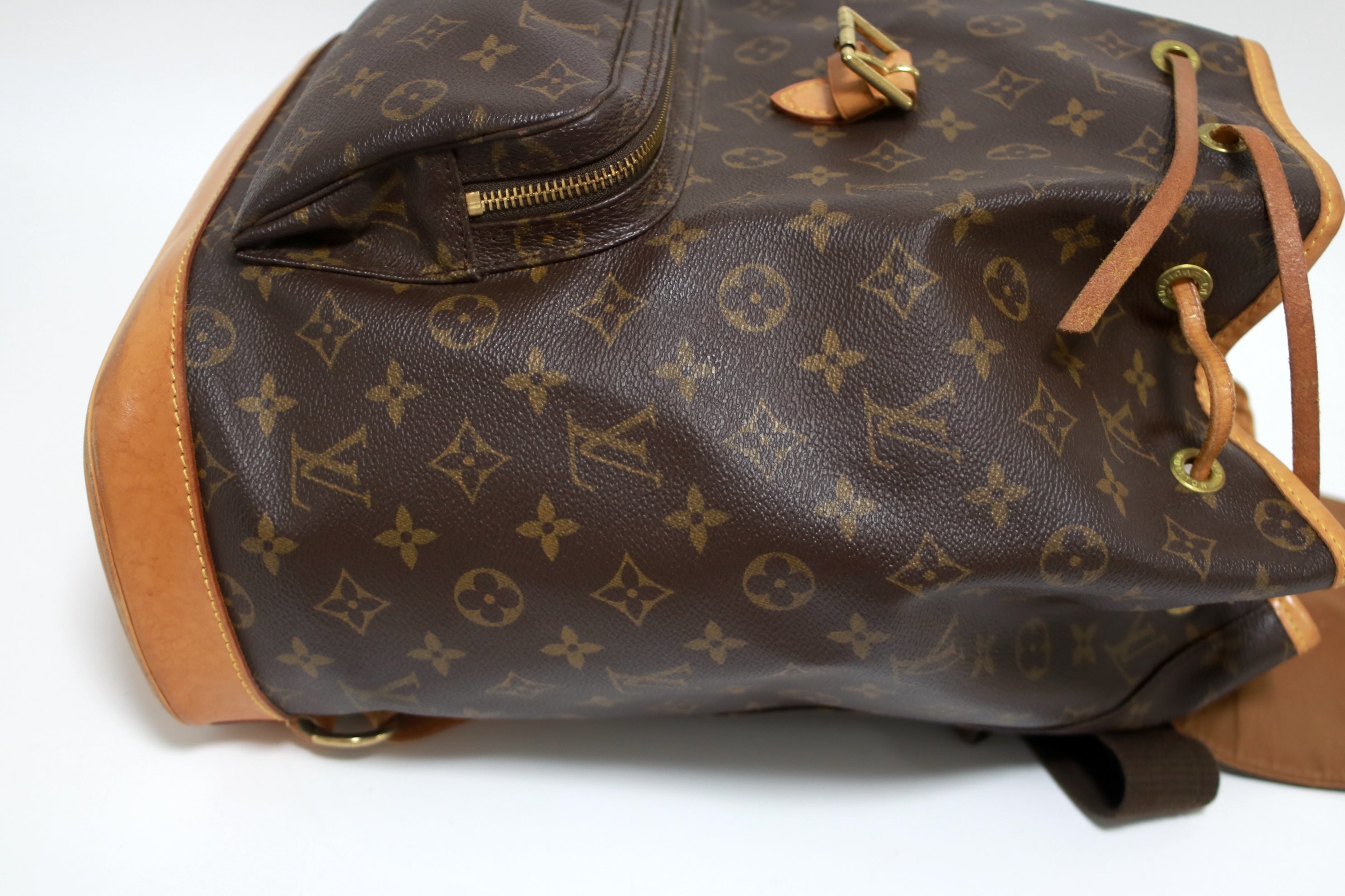 Louis Vuitton Montsouris GM Backpack Used