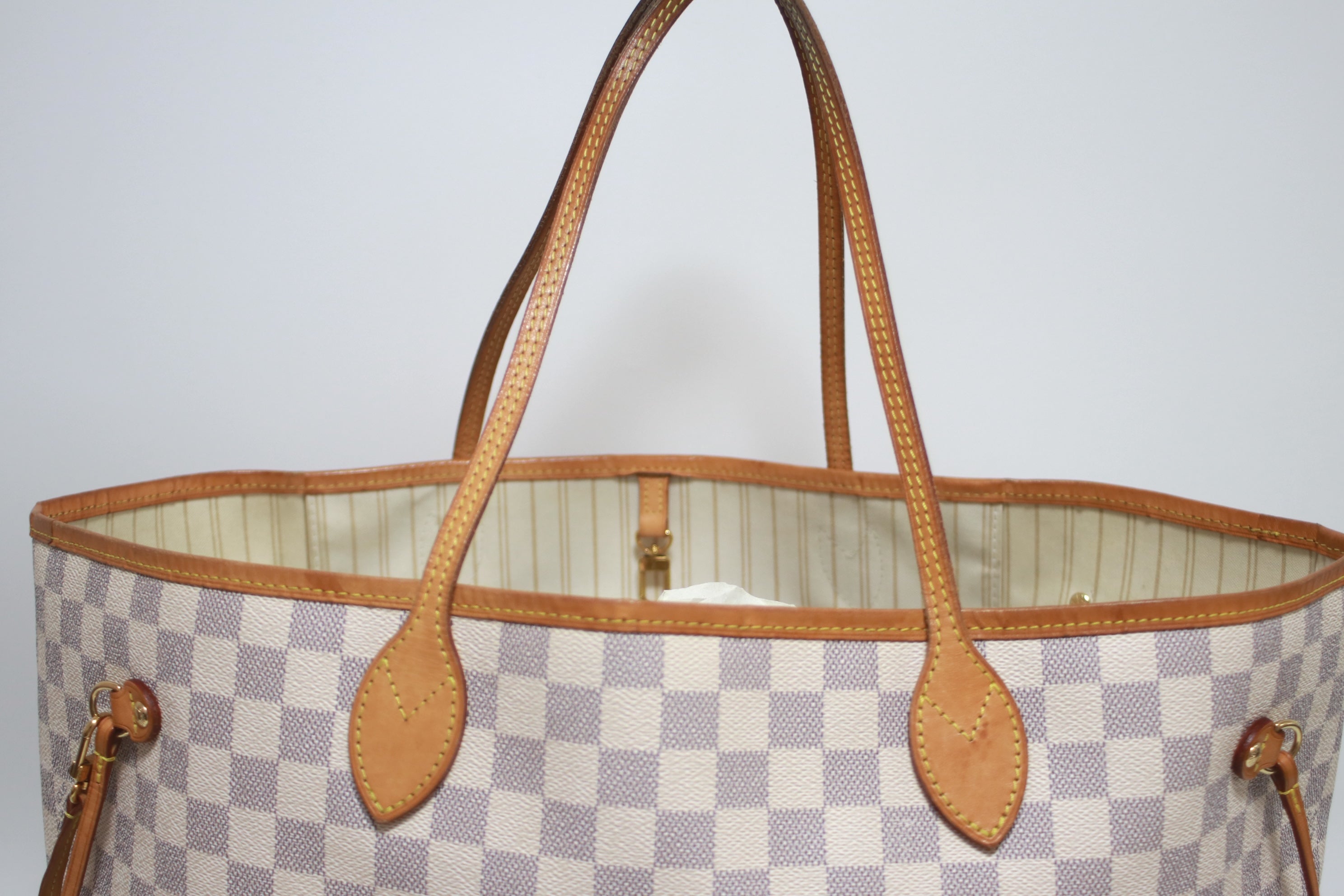 Louis Vuitton Neverfull GM Damier Azur Shopper Used