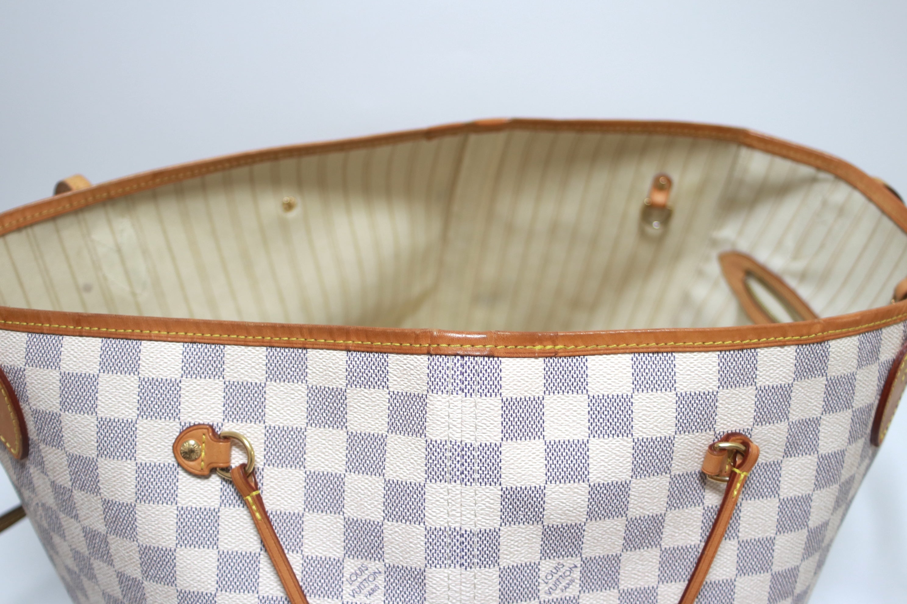 Louis Vuitton Neverfull GM Damier Azur Shopper Used