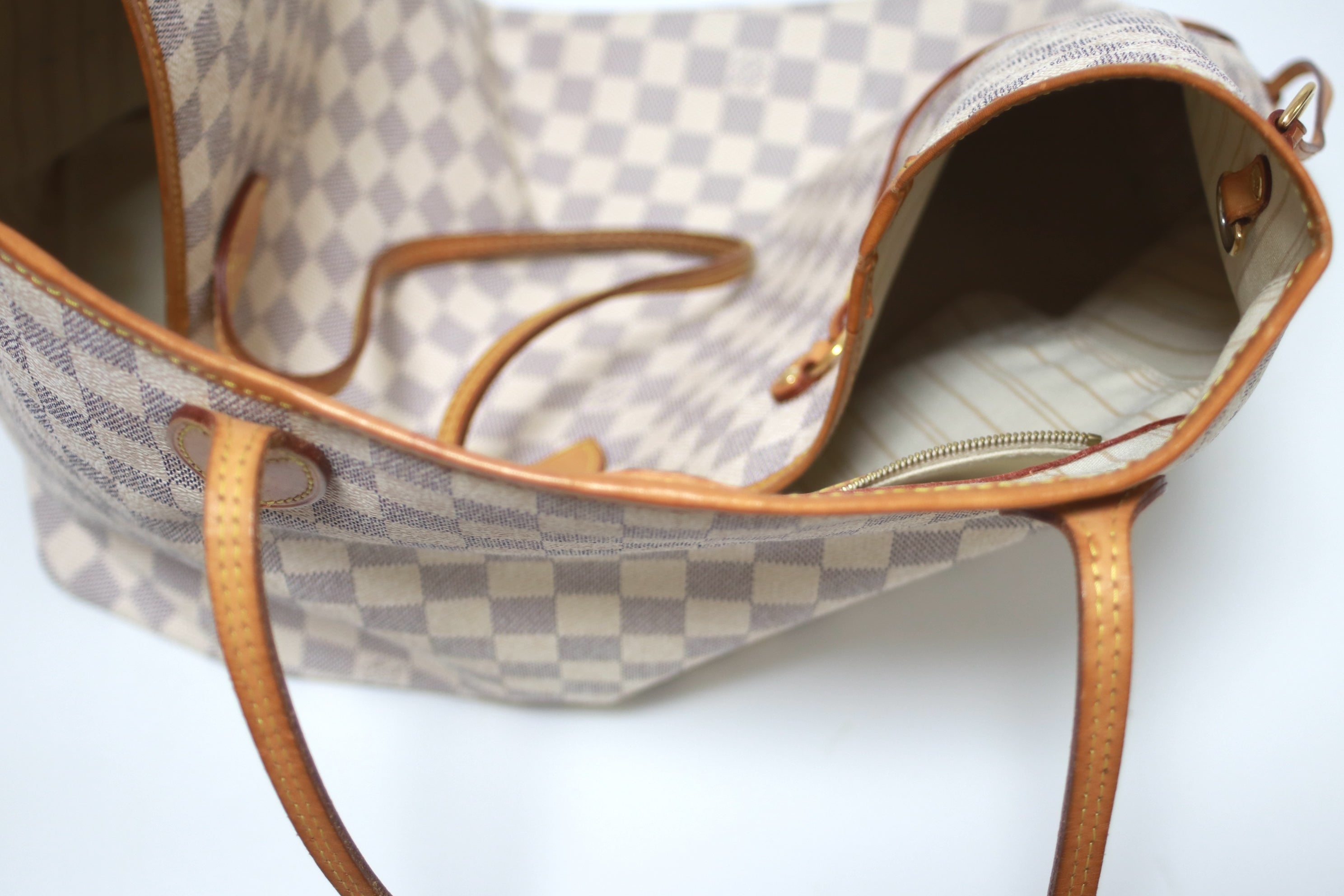 Louis Vuitton Neverfull GM Damier Azur Shopper Used