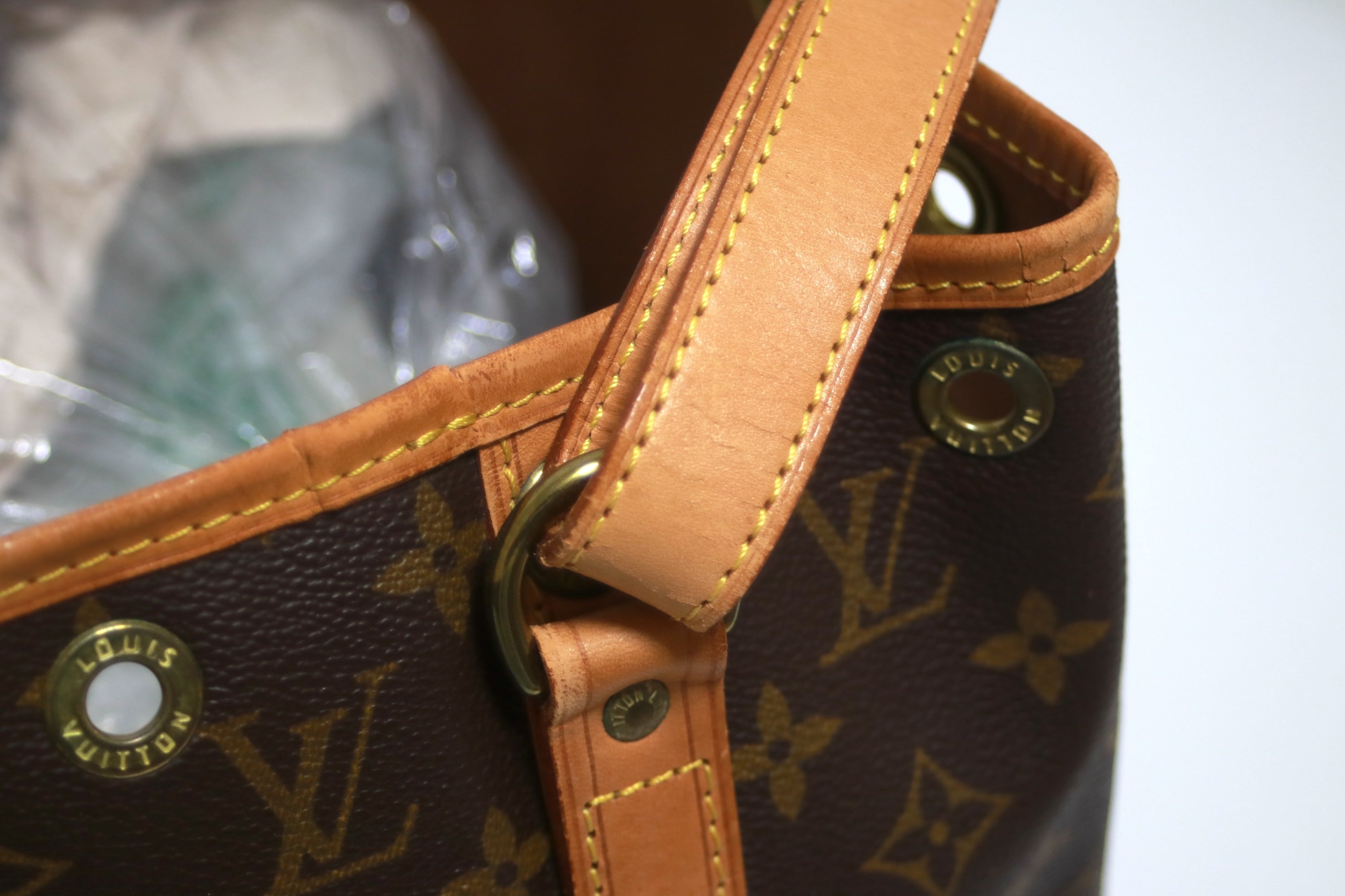 Louis Vuitton Noe Pm Bucket Shoulder Bag Used