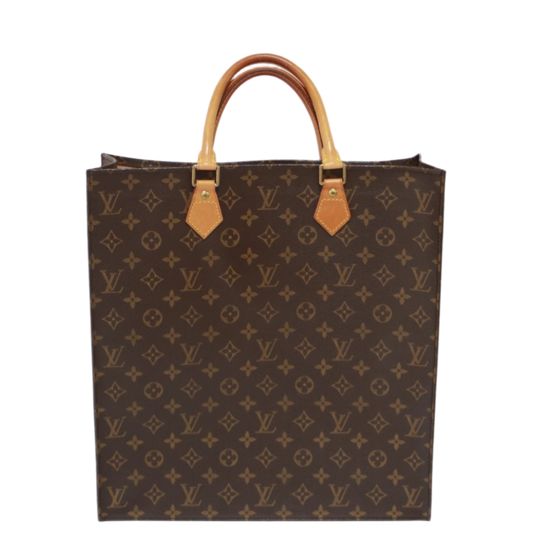 Louis Vuitton Sac Plat Tote Bag Used