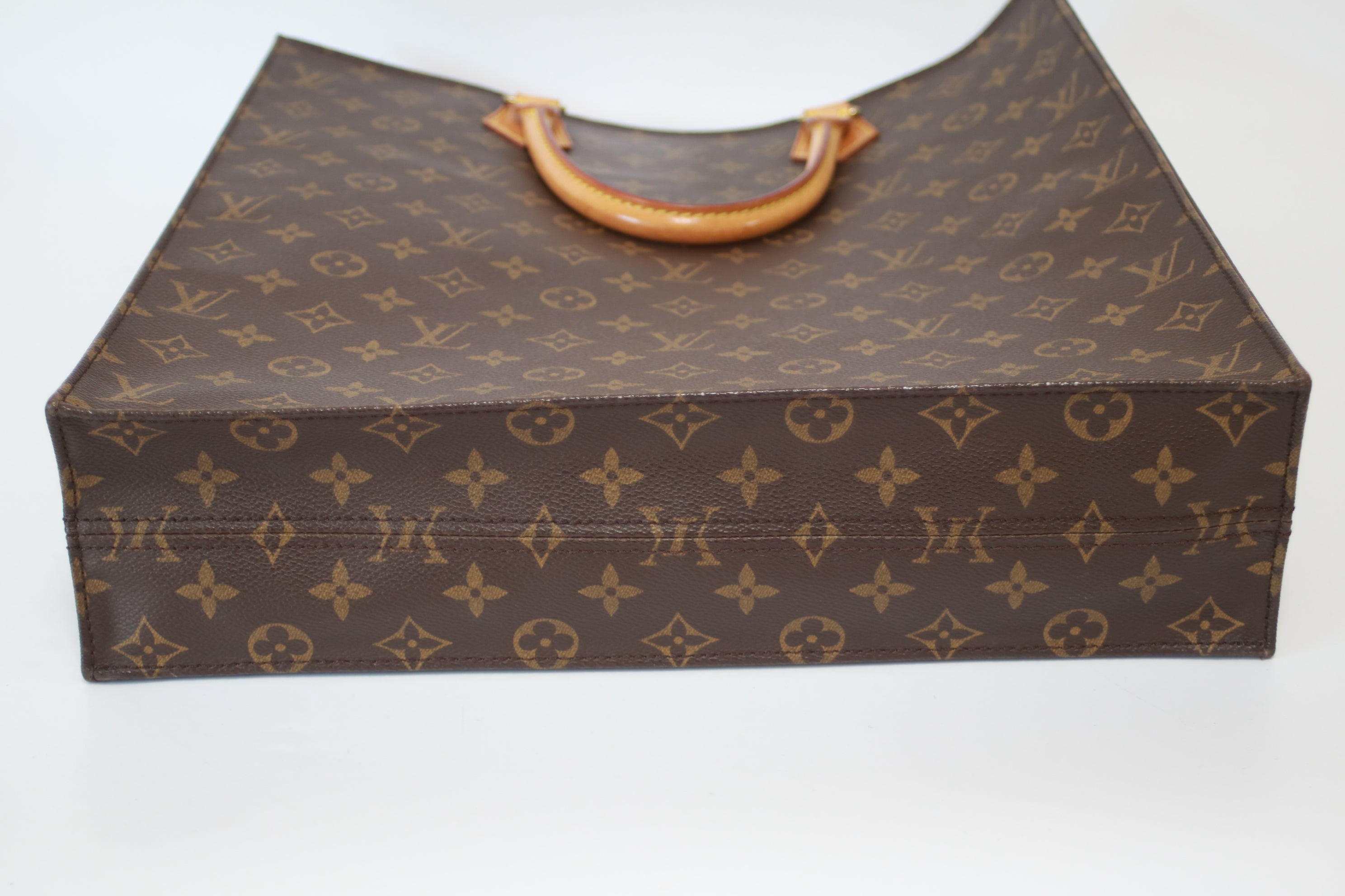 Louis Vuitton Sac Plat Tote Bag Used (7574)