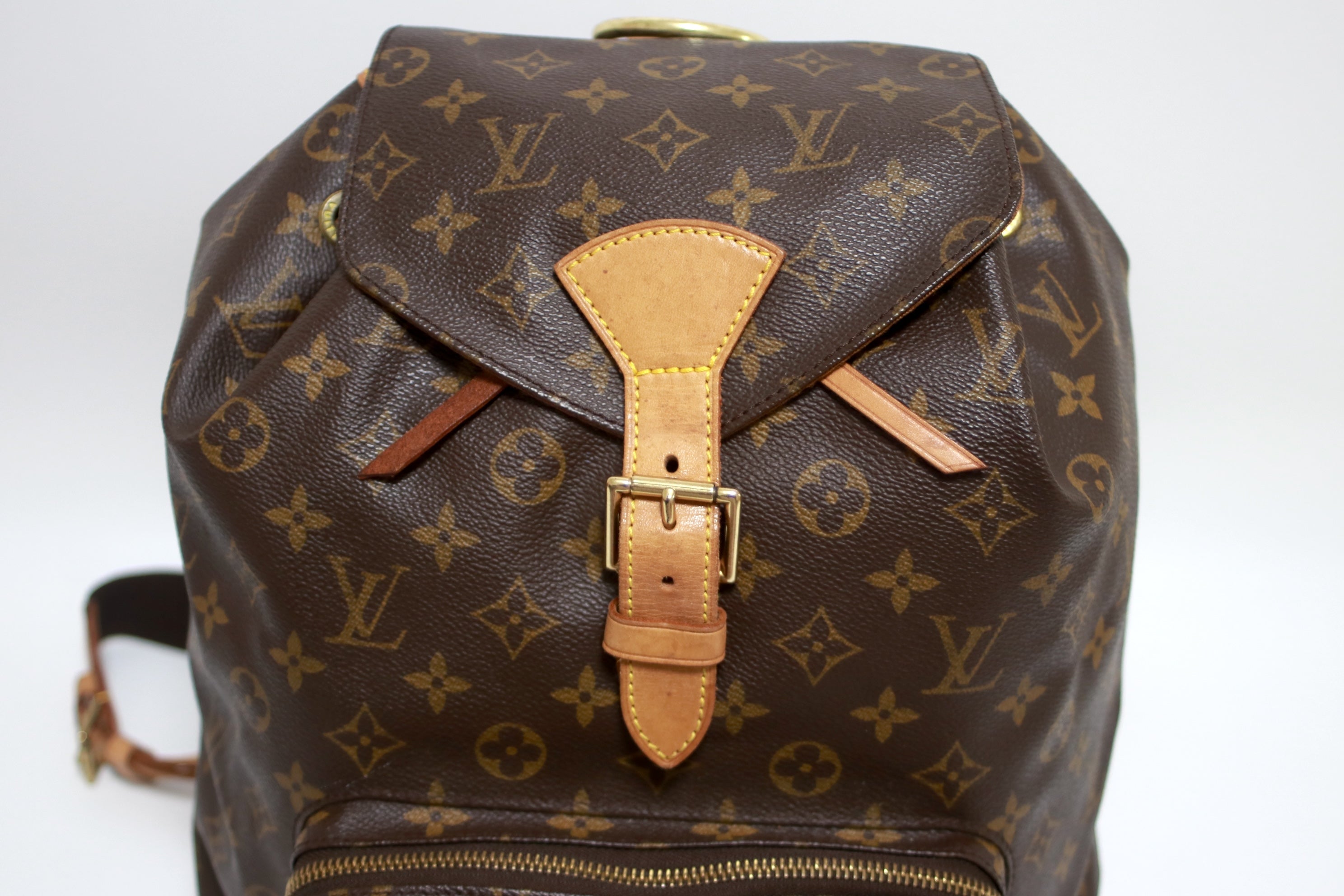 Louis Vuitton Montsouris GM Backpack Used (8627)