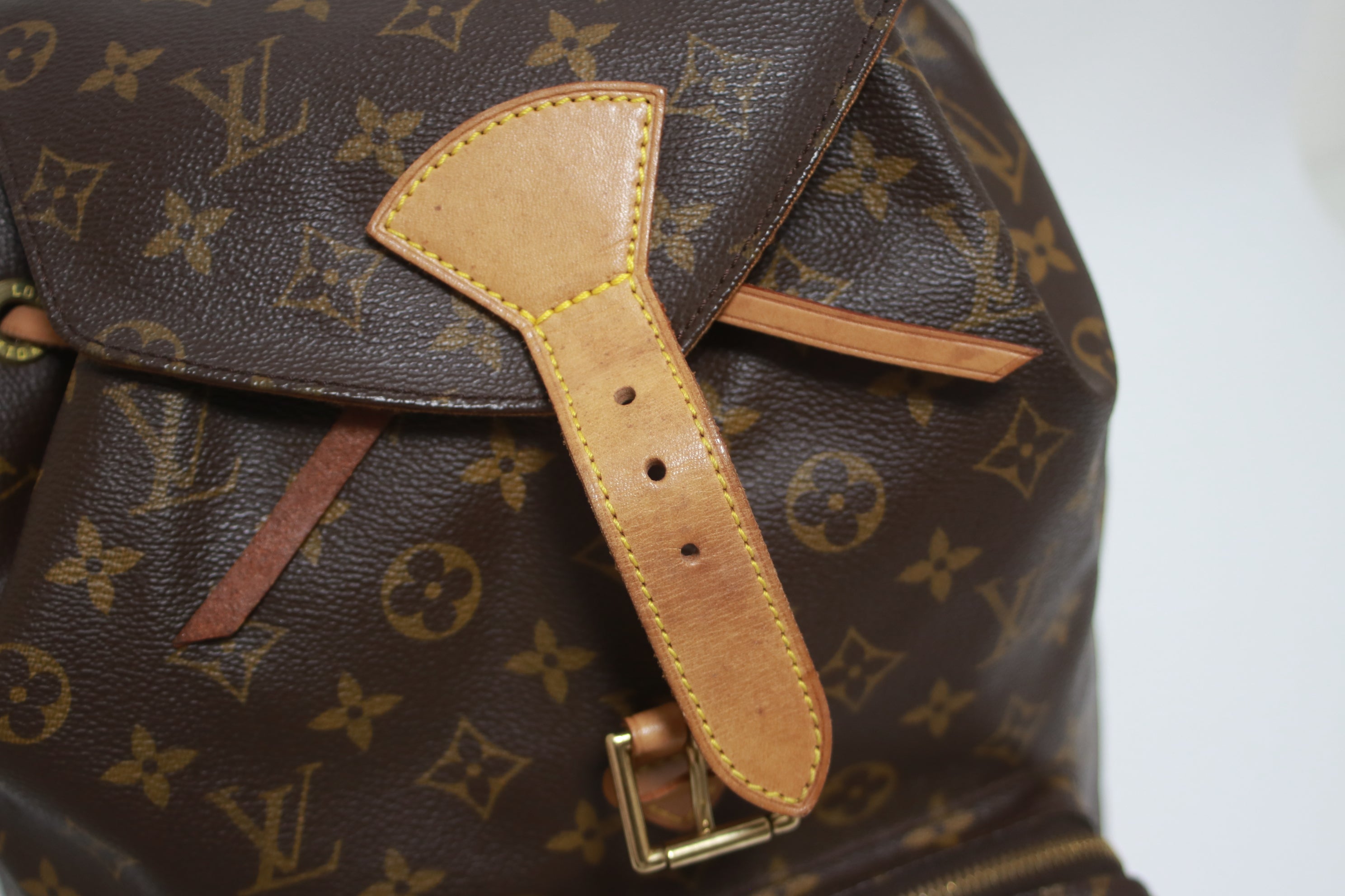 Louis Vuitton Montsouris GM Backpack Used