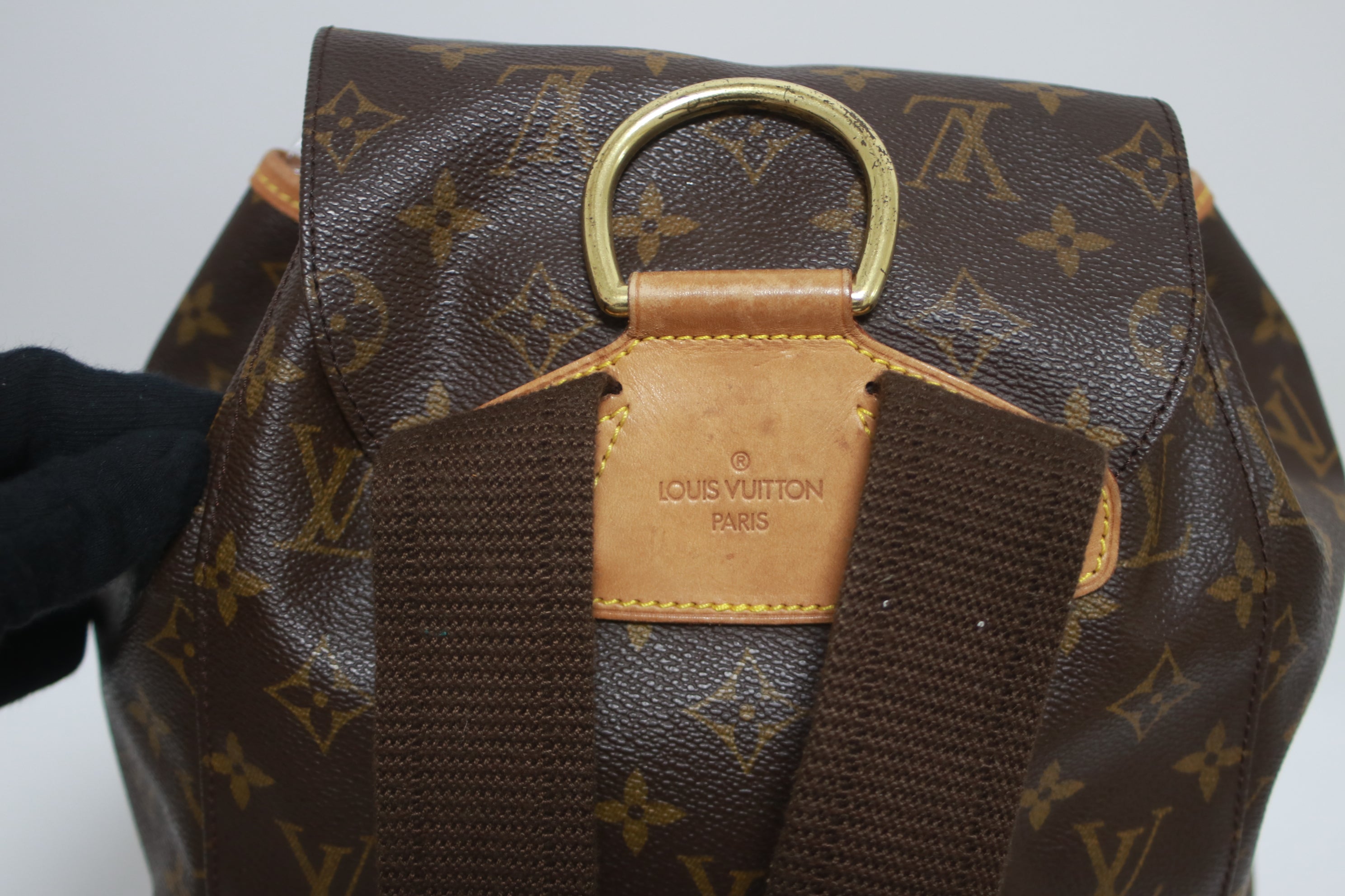 Louis Vuitton Montsouris GM Backpack Used