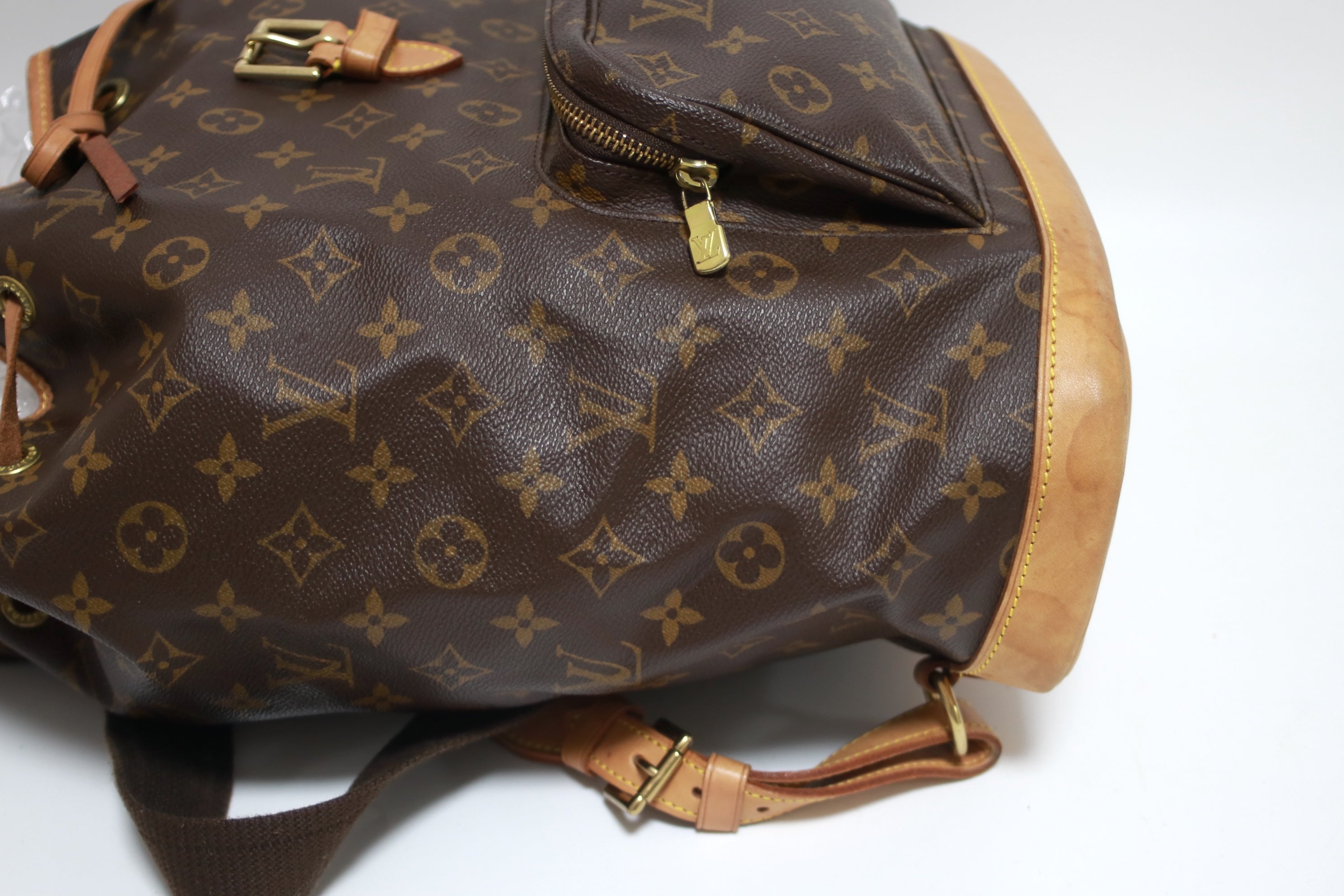 Louis Vuitton Montsouris GM Backpack Used