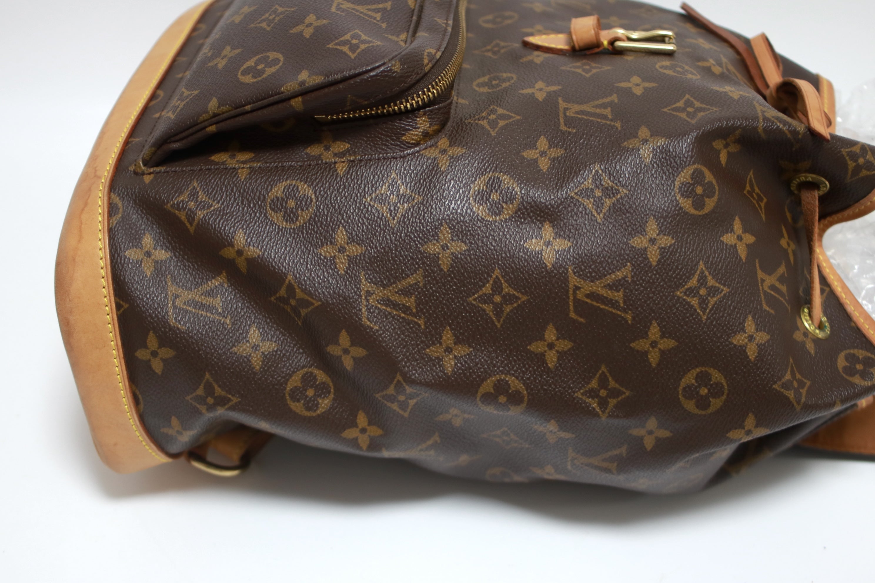 Louis Vuitton Montsouris GM Backpack Used