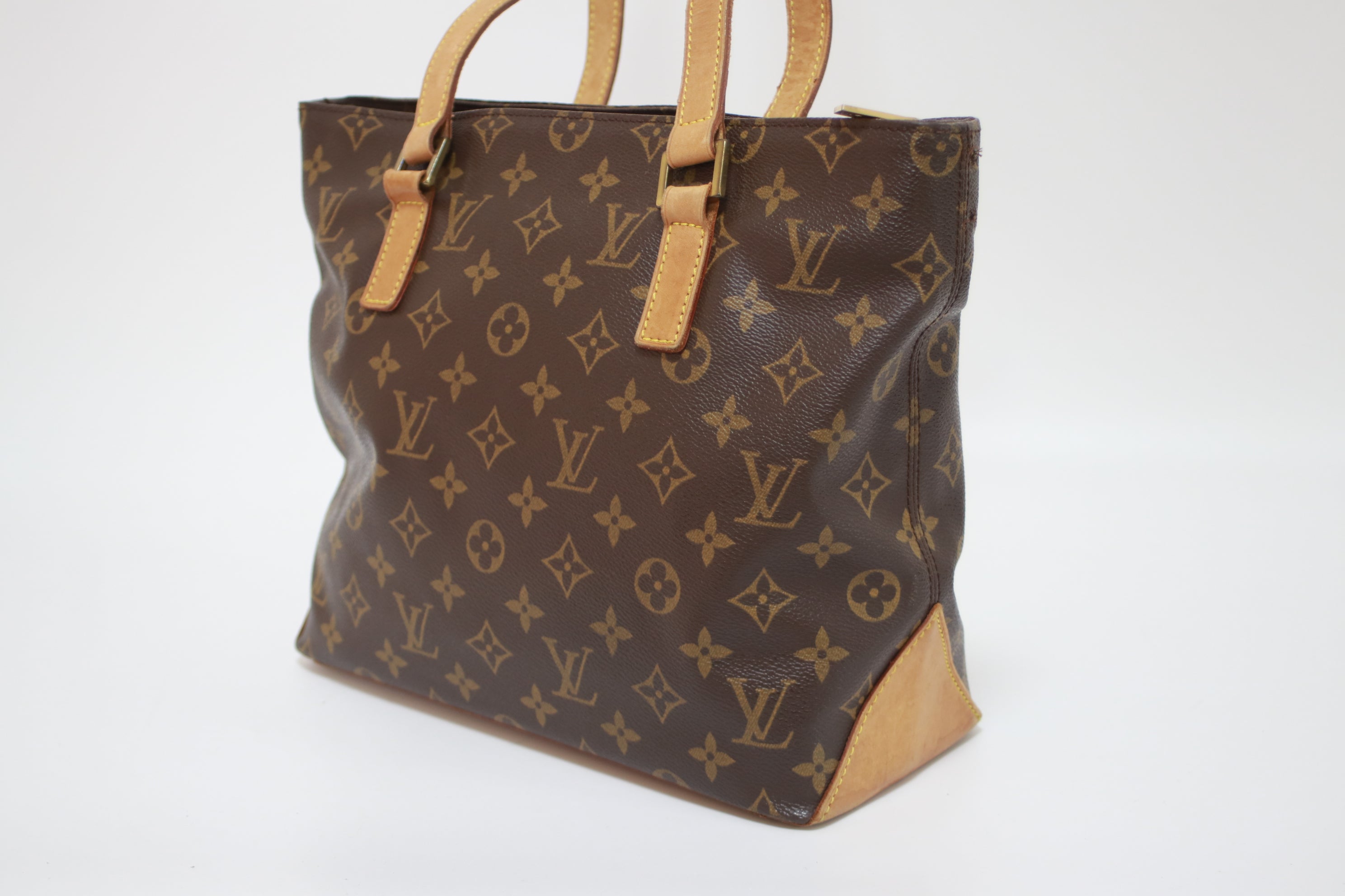 Louis Vuitton Cabas Piano Shoulder Bag Used (7558)