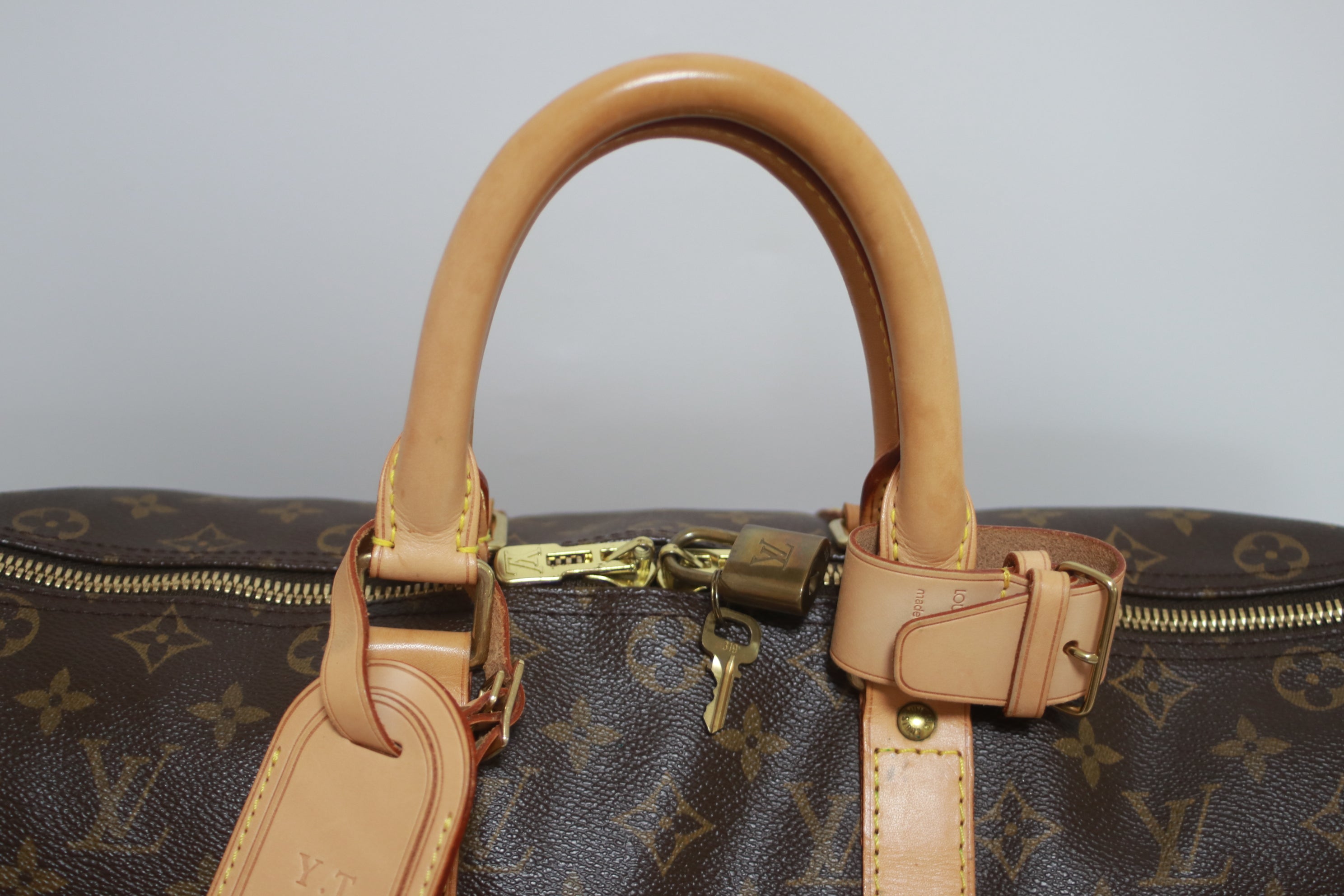 Louis Vuitton Keepall 45 Duffle Bag Used