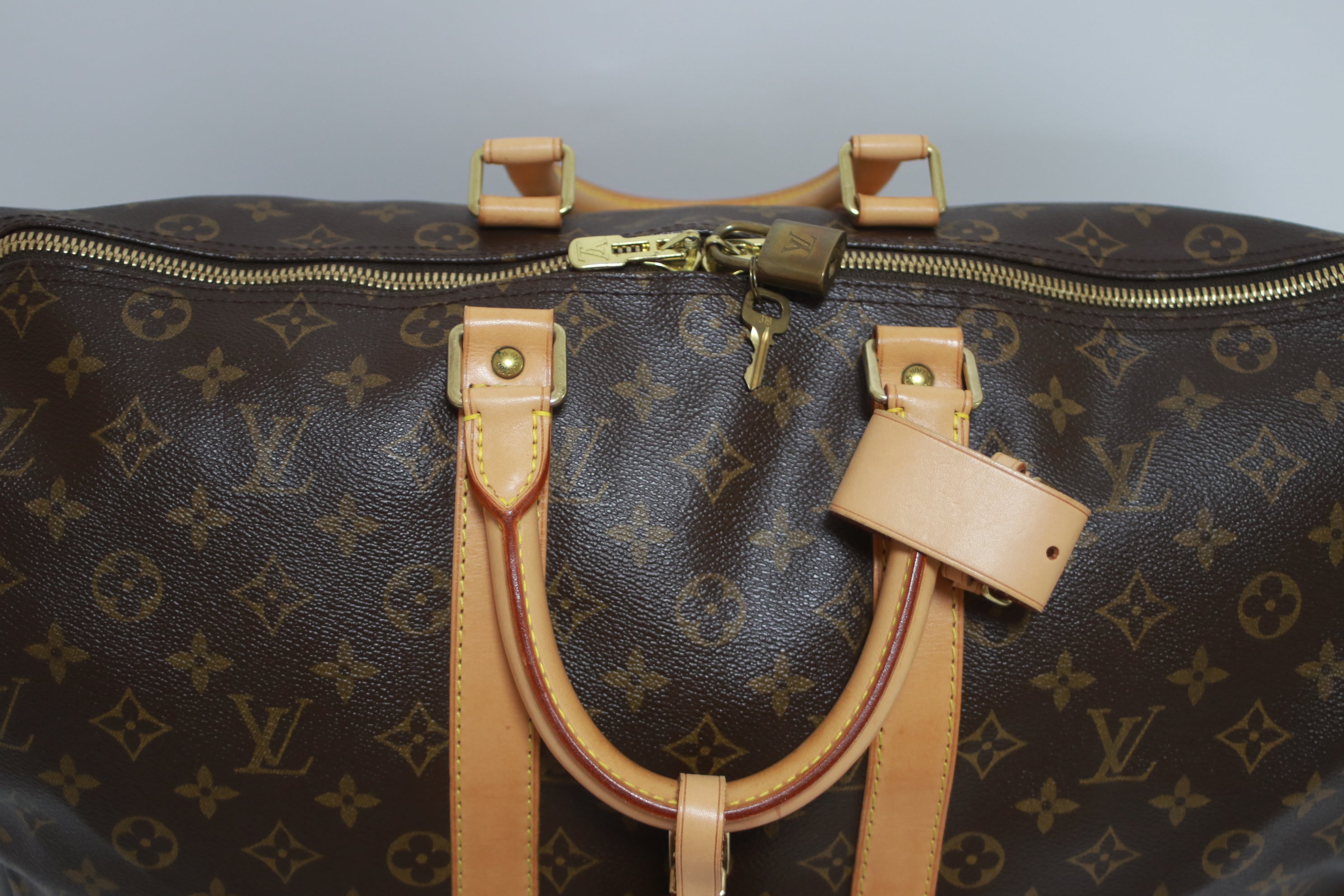 Louis Vuitton Keepall 45 Duffle Bag Used