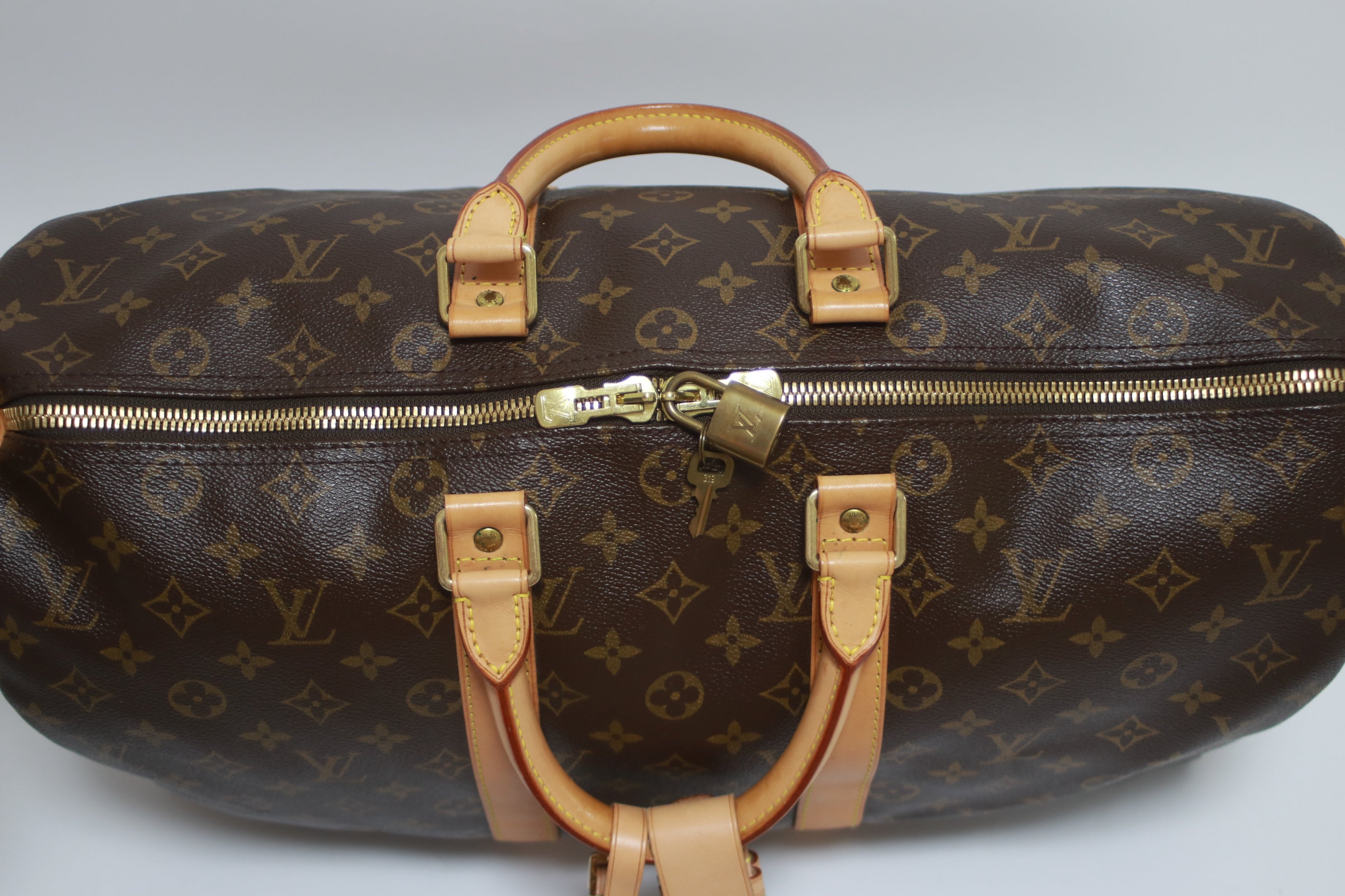 Louis Vuitton Keepall 45 Duffle Bag Used