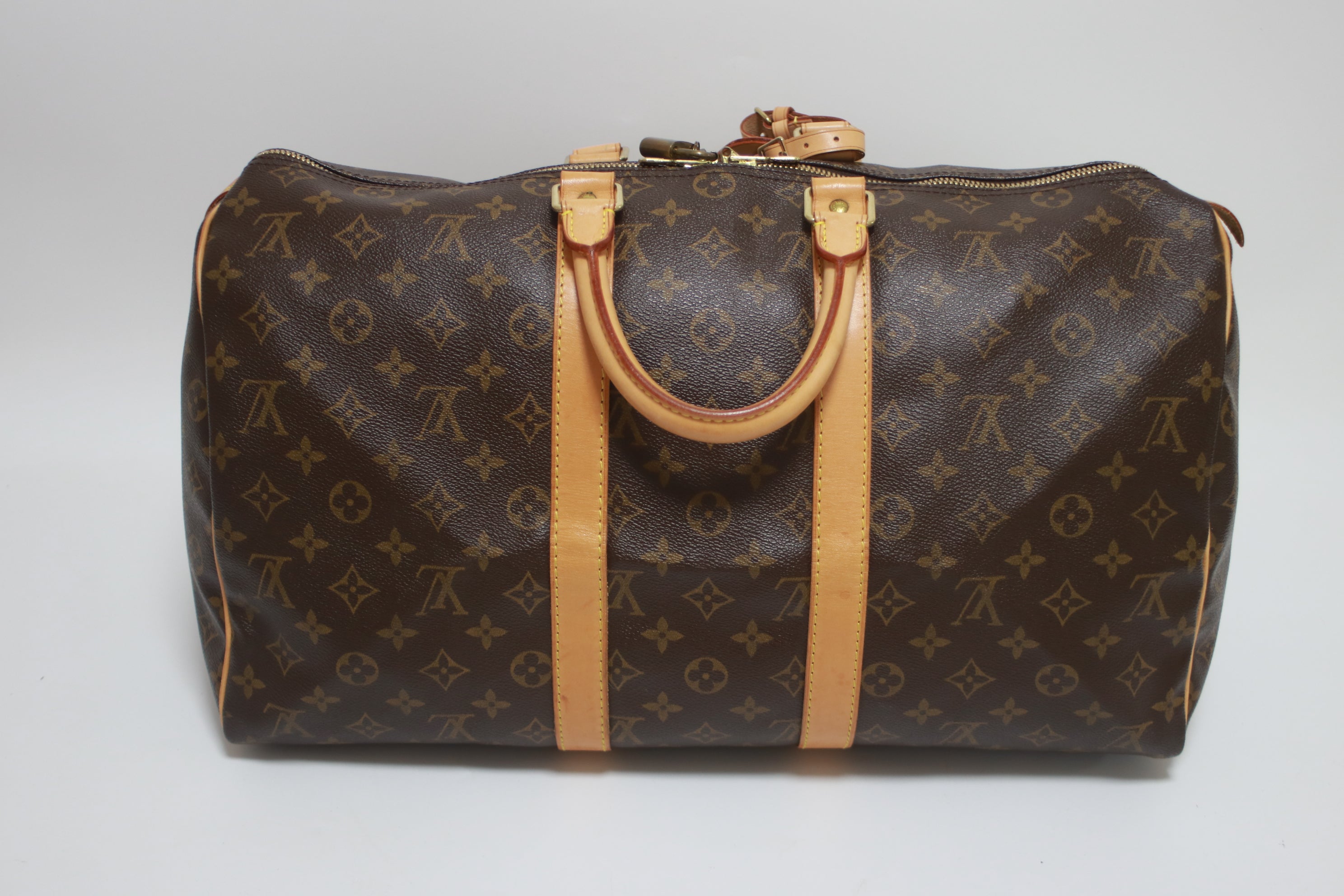 Louis Vuitton Keepall 45 Duffle Bag Used