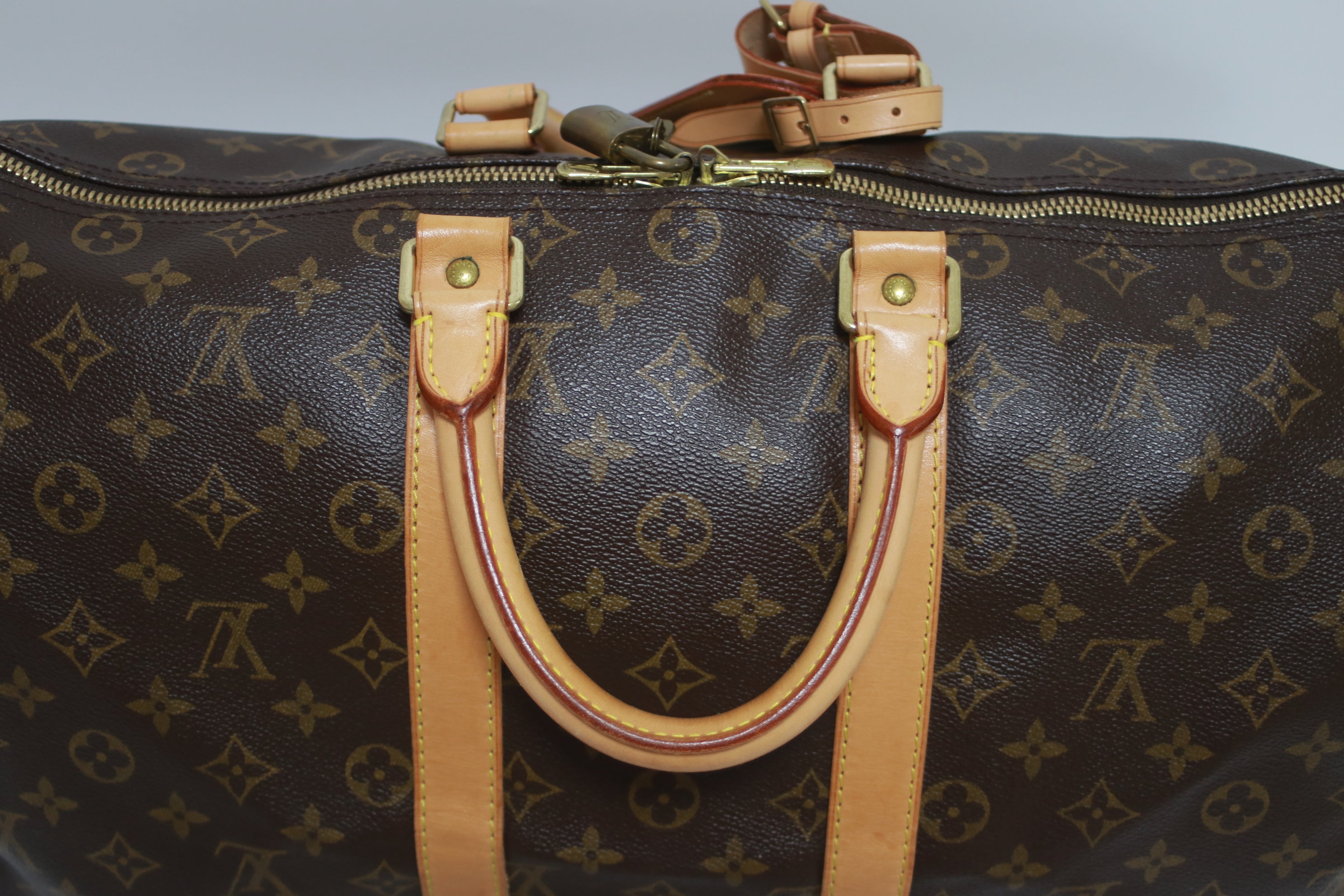 Louis Vuitton Keepall 45 Duffle Bag Used