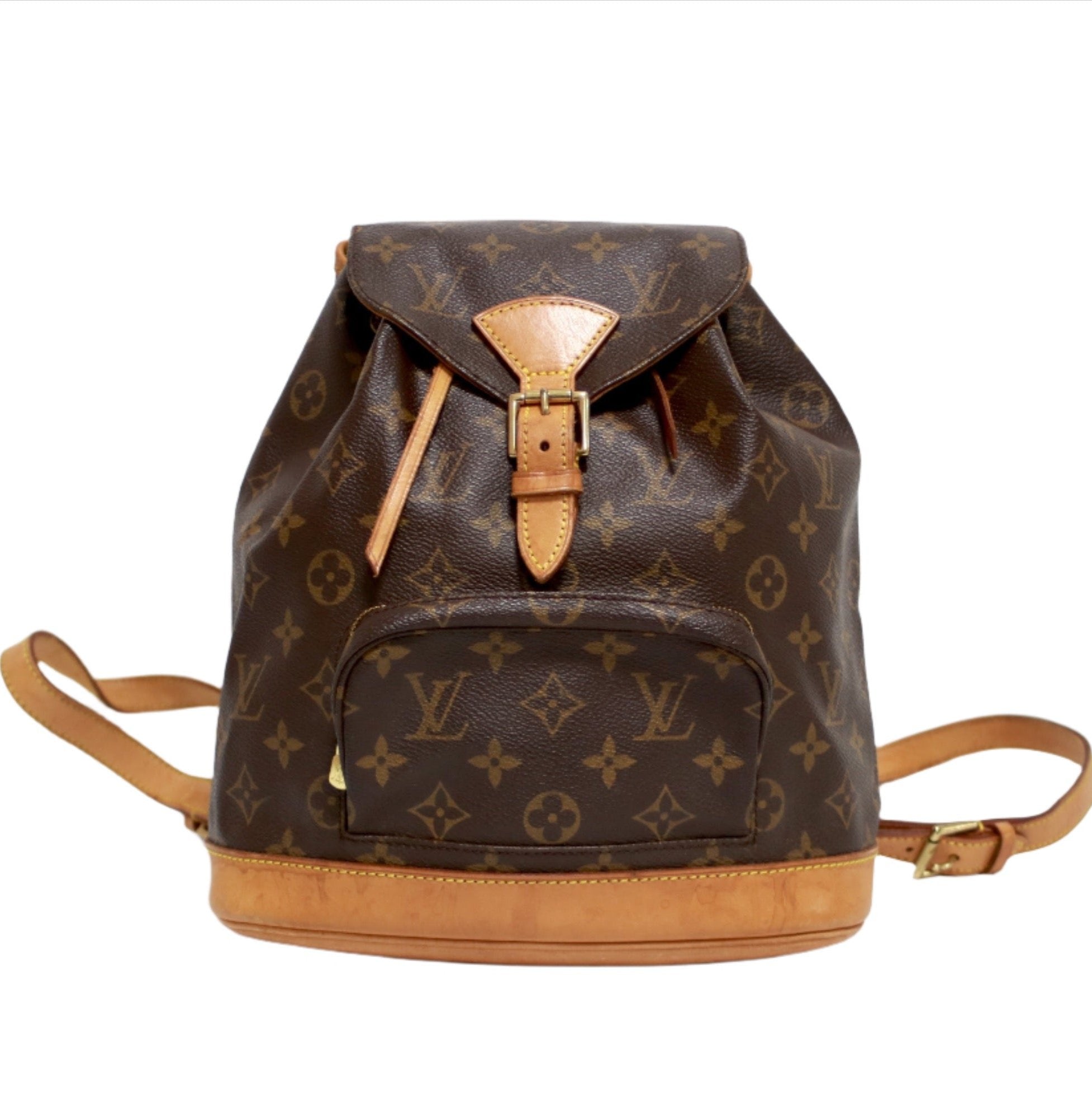 Louis Vuitton Montsouris MM Backpack Used (7515)