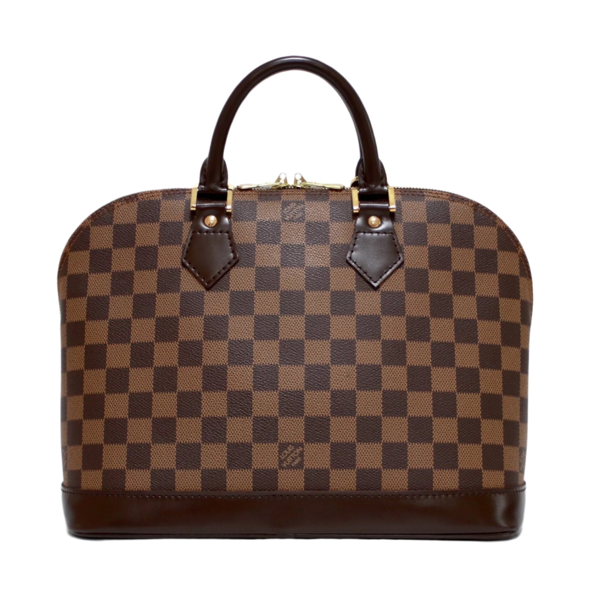 Louis Vuitton Alma PM Damier Ebene Handbag Used