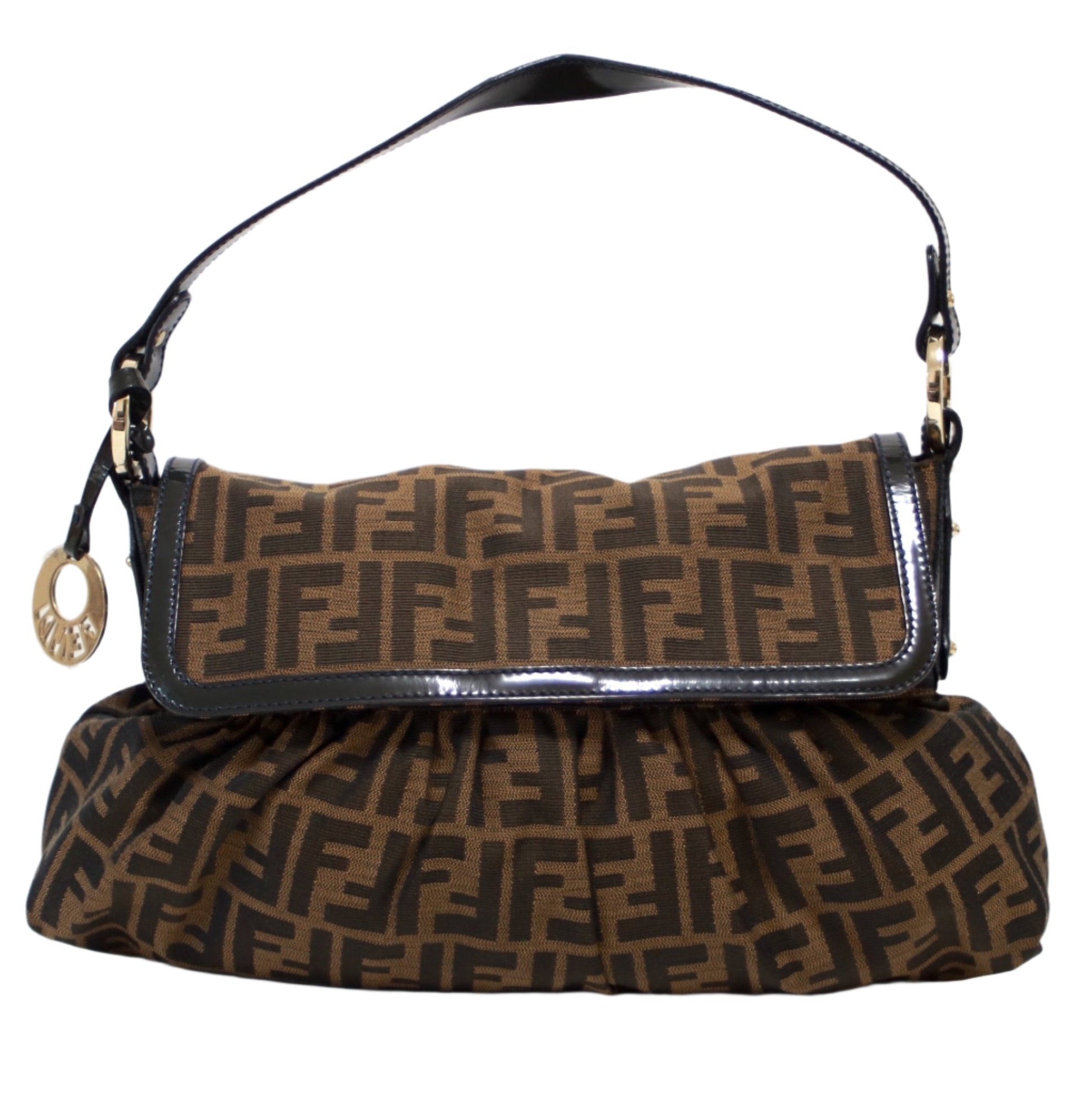 Fendi Zucca Shoulder Bag Used