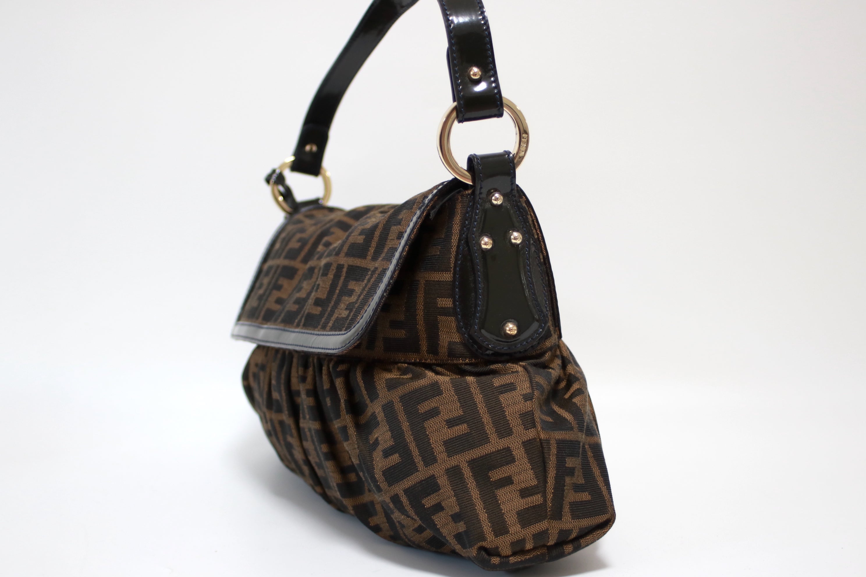 Fendi Zucca Shoulder Bag Used