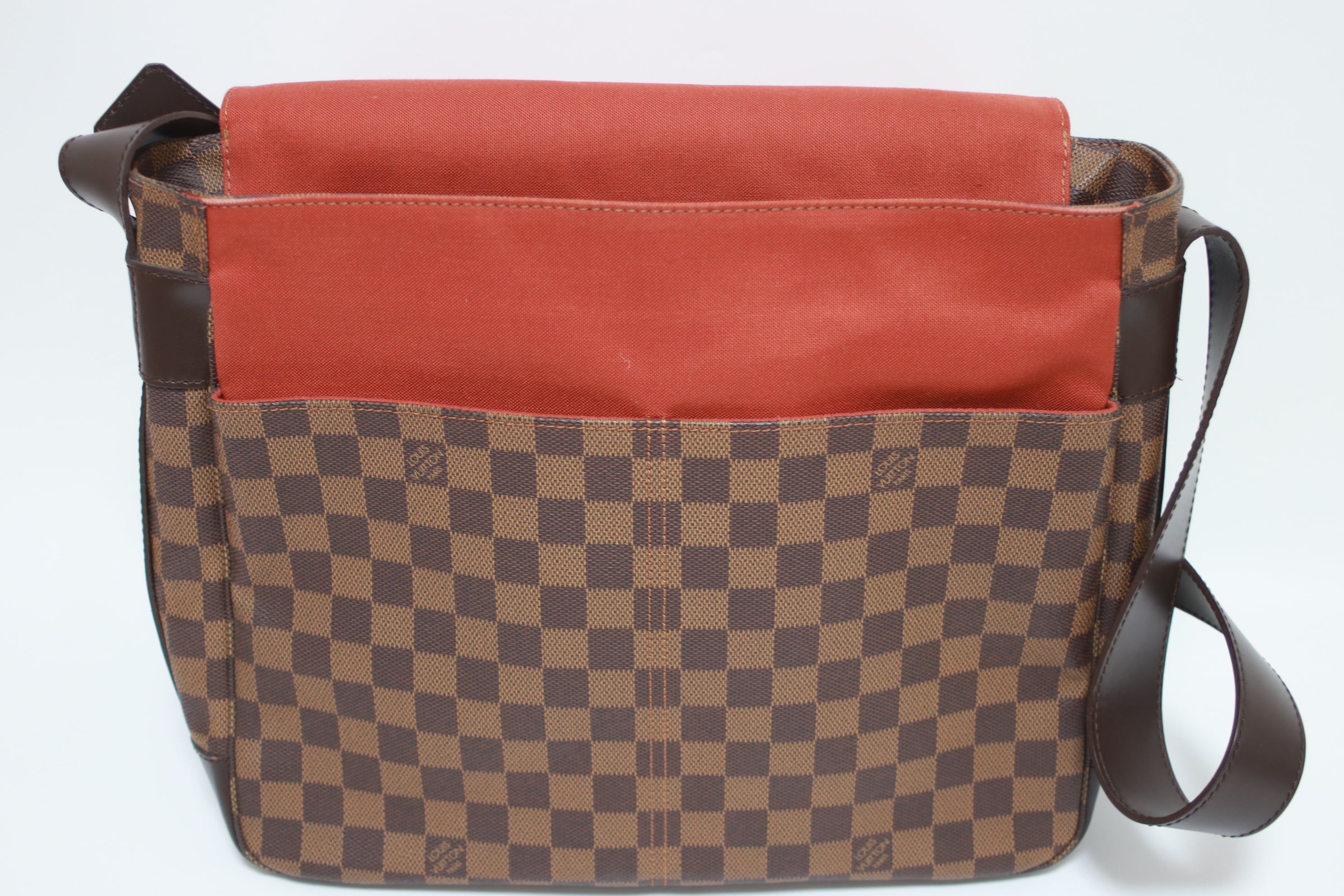 Louis Vuitton Bastille Damier Ebene Messenger Bag Used (7660)