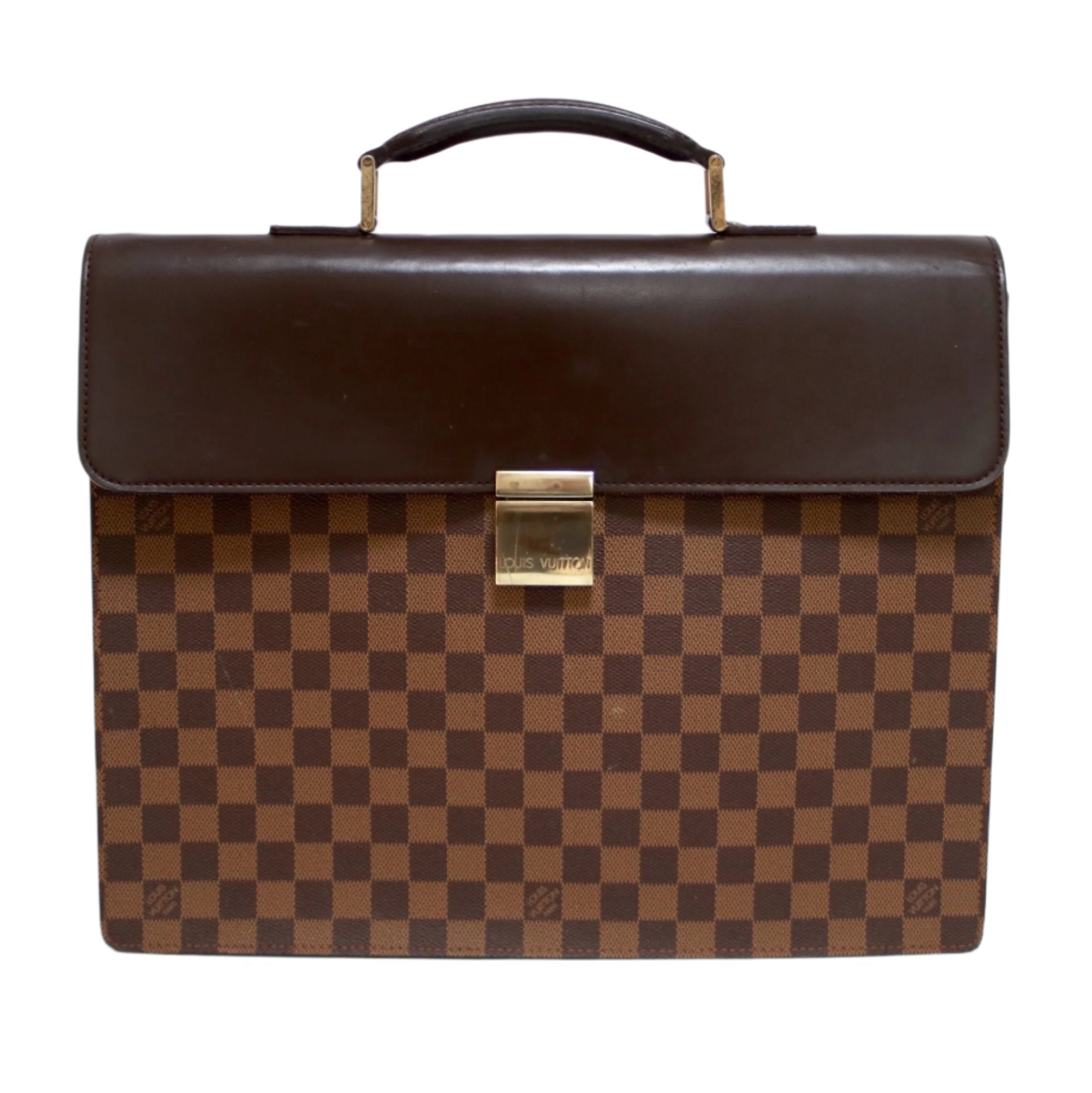 Louis Vuitton Altona Damier Ebene Briefcase Used