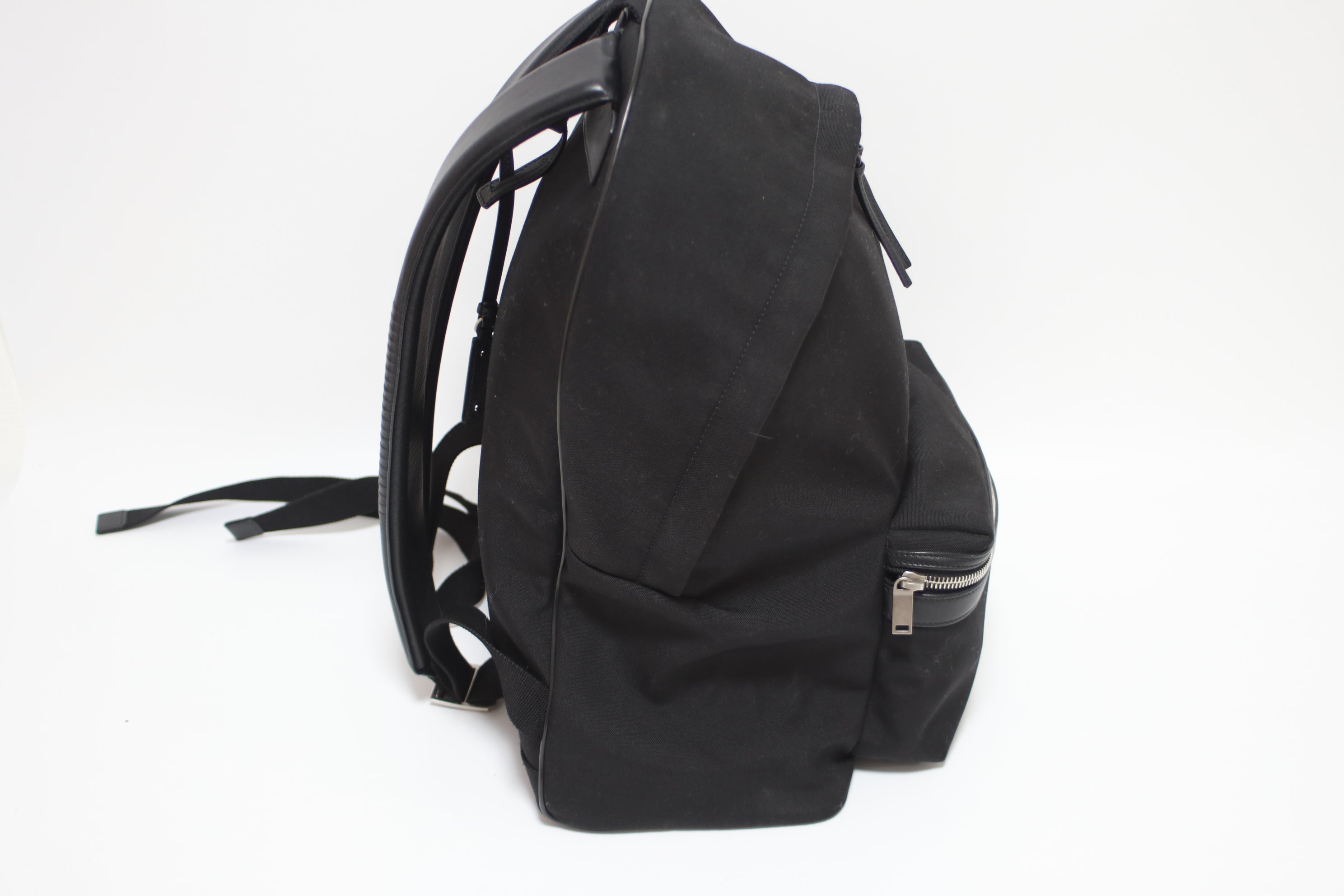Yves Saint Laurent Backpack Black Used (7598)