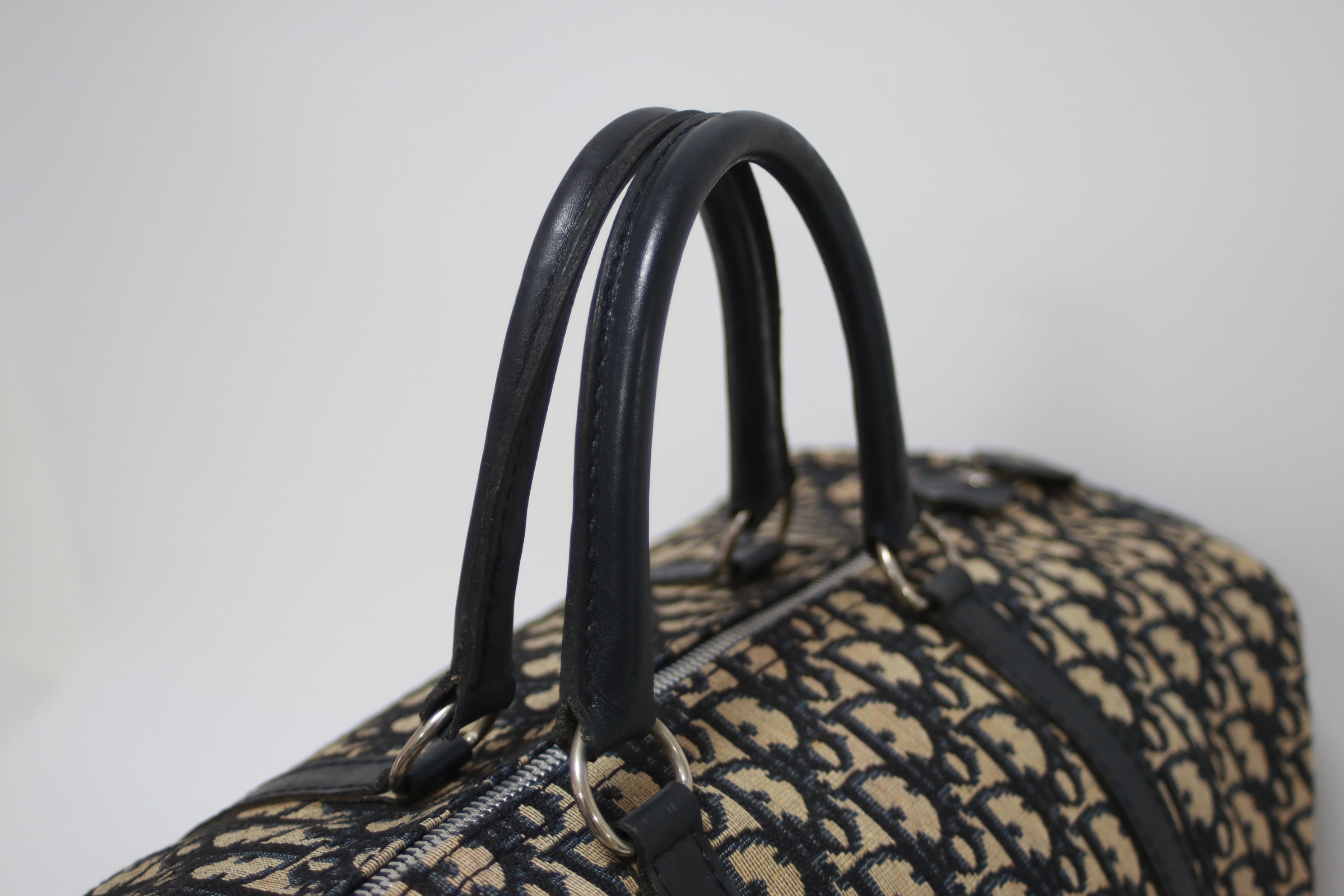 Dior Trotter Boston Bag Used (7689)