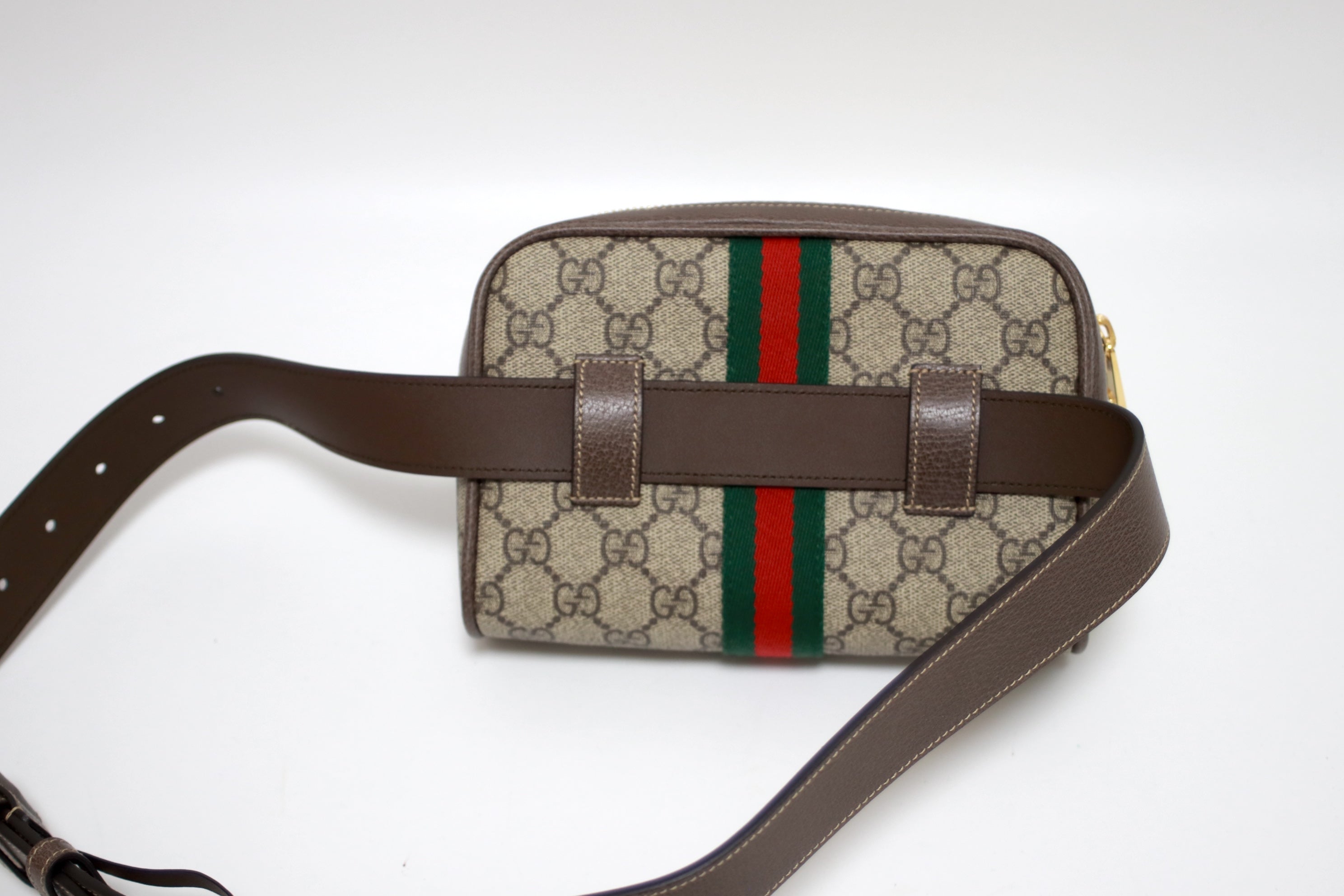 Gucci Ophidia Web Belt Bag Small Used