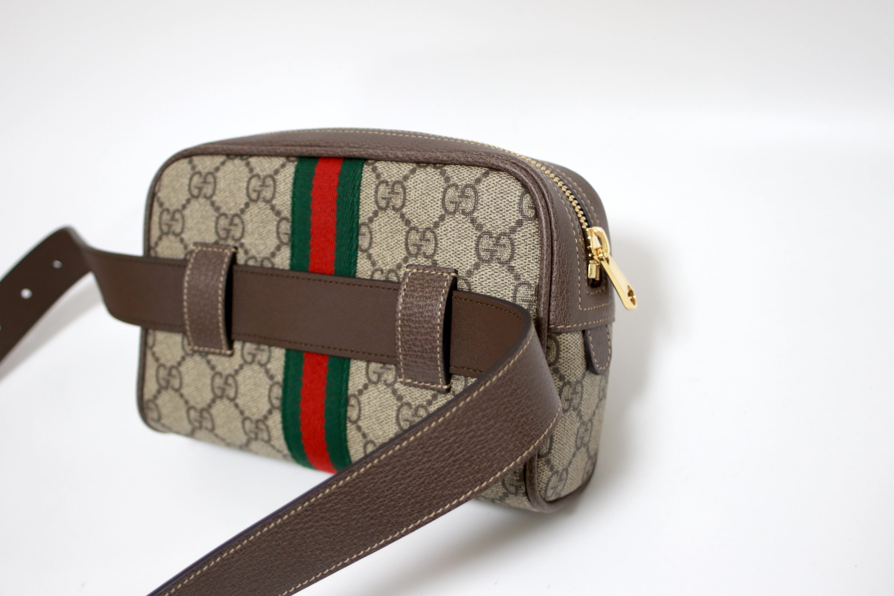 Gucci Ophidia Web Belt Bag Small Used