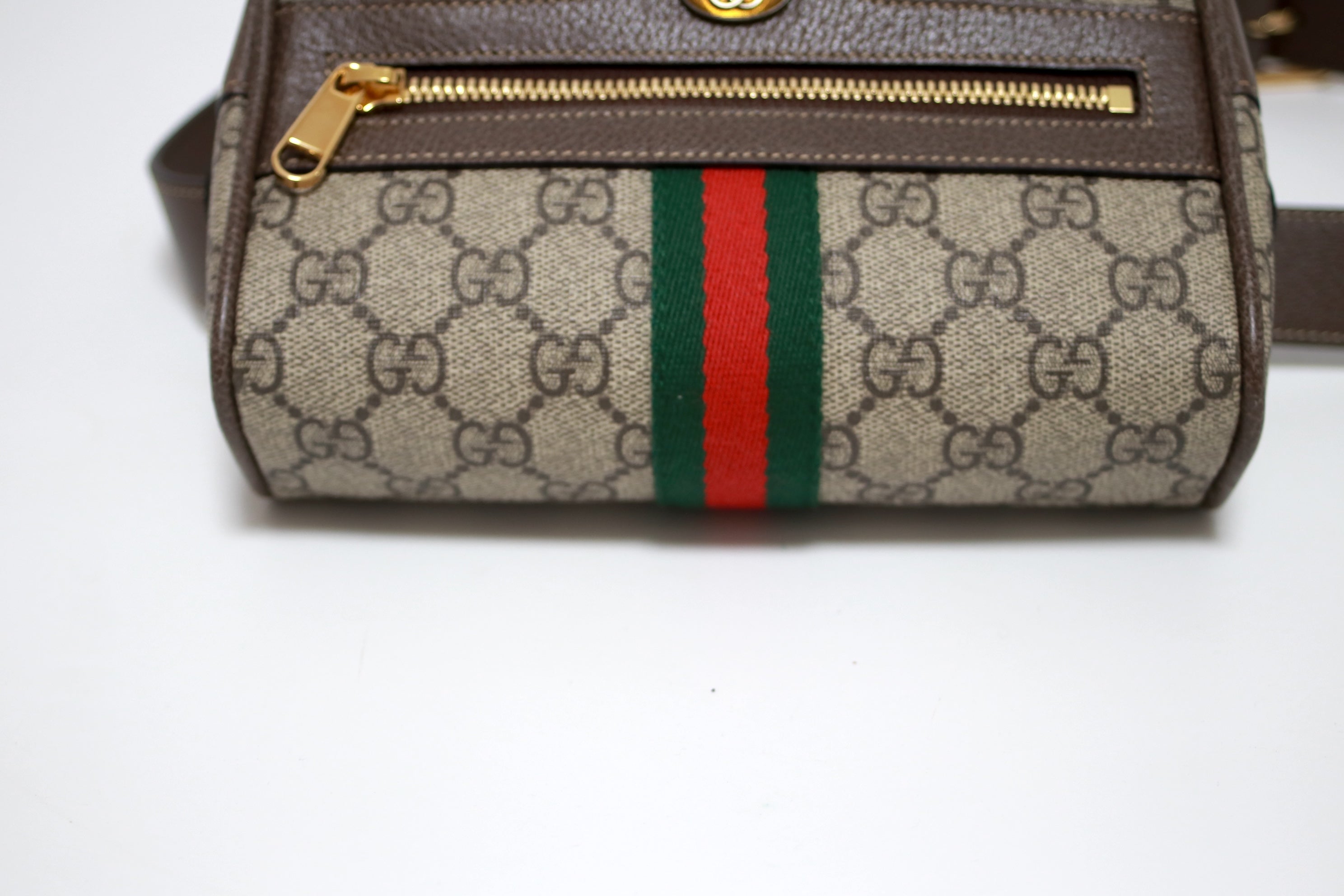 Gucci Ophidia Web Belt Bag Small Used