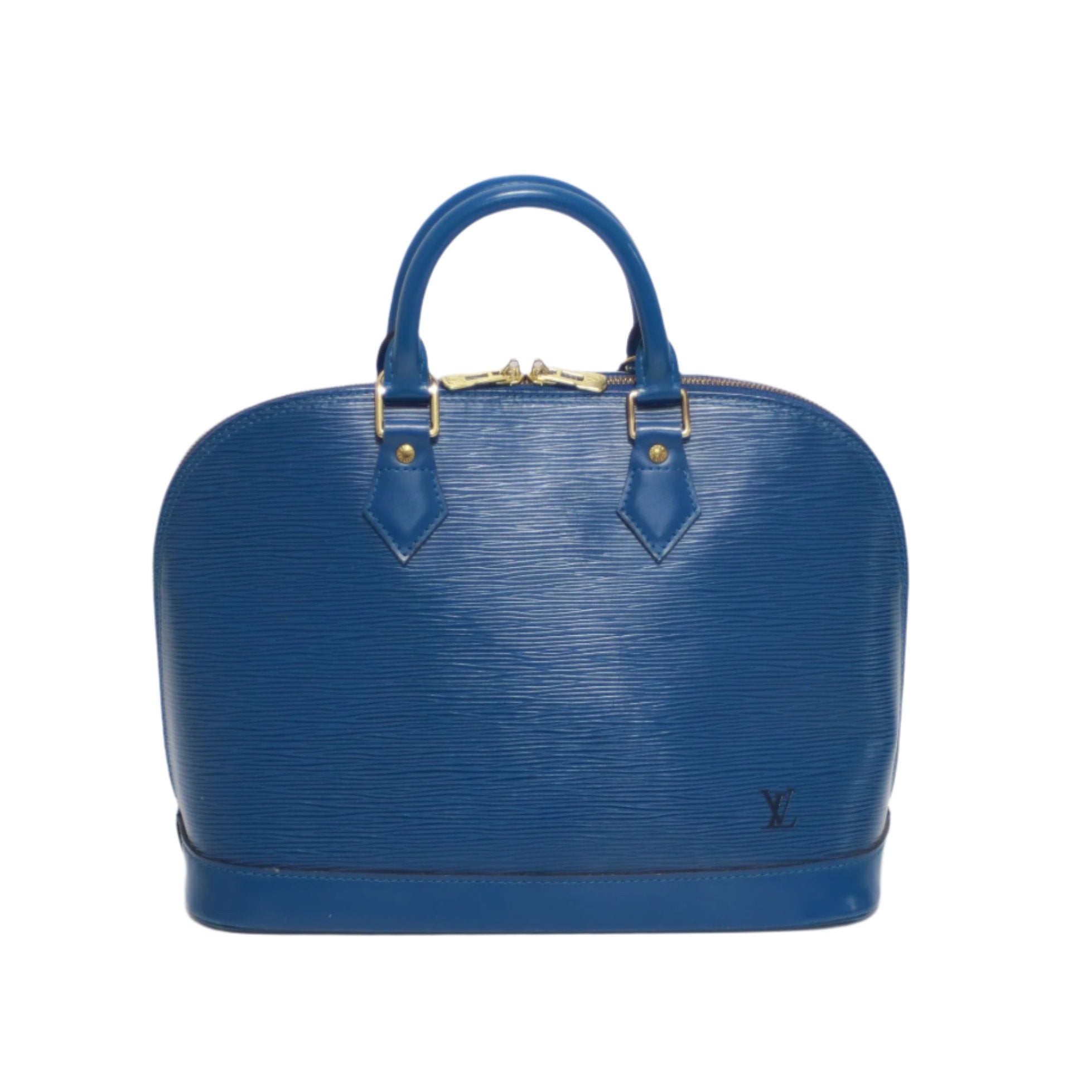 Louis Vuitton Alma Epi Blu Usato