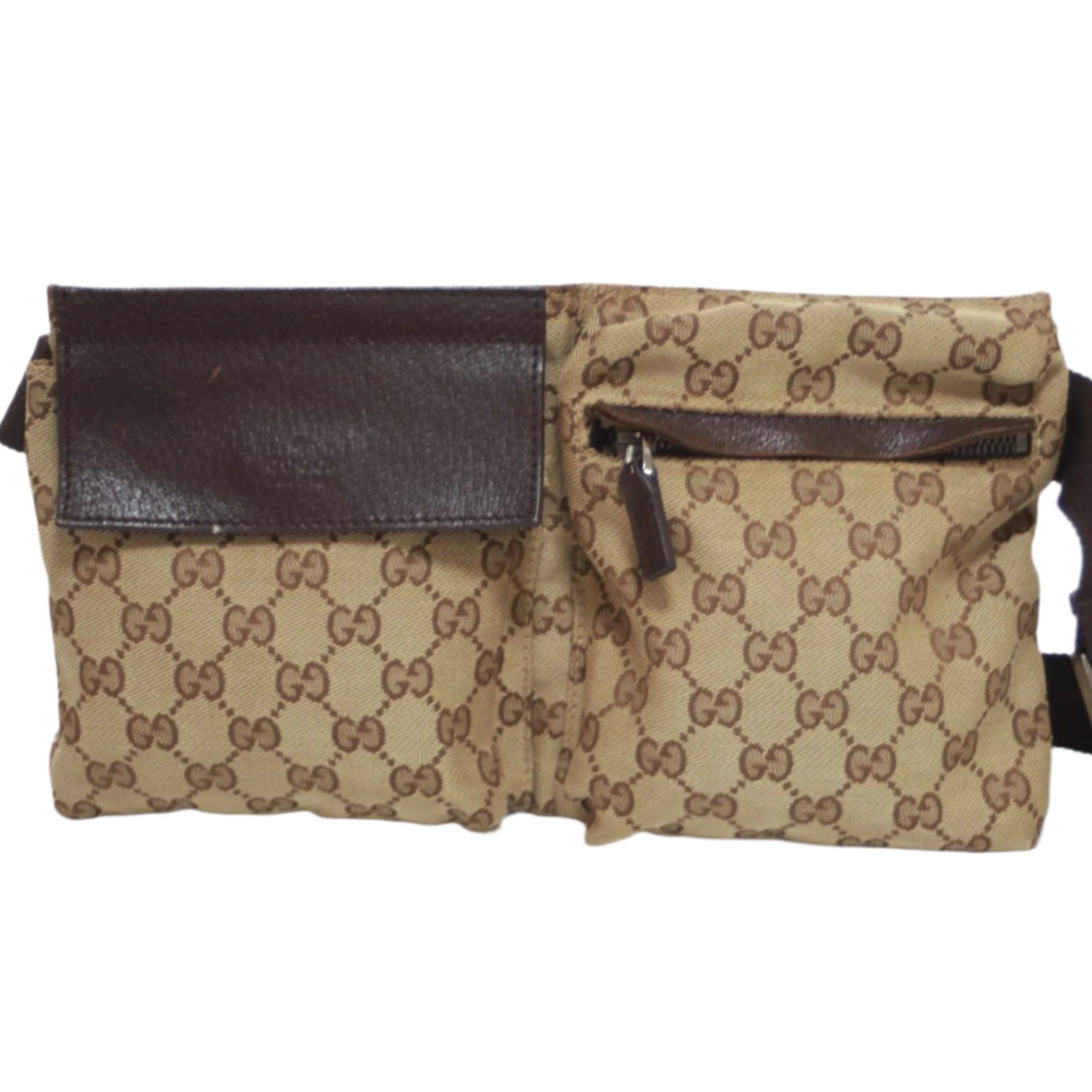 Gucci Waist Bag Brown Used