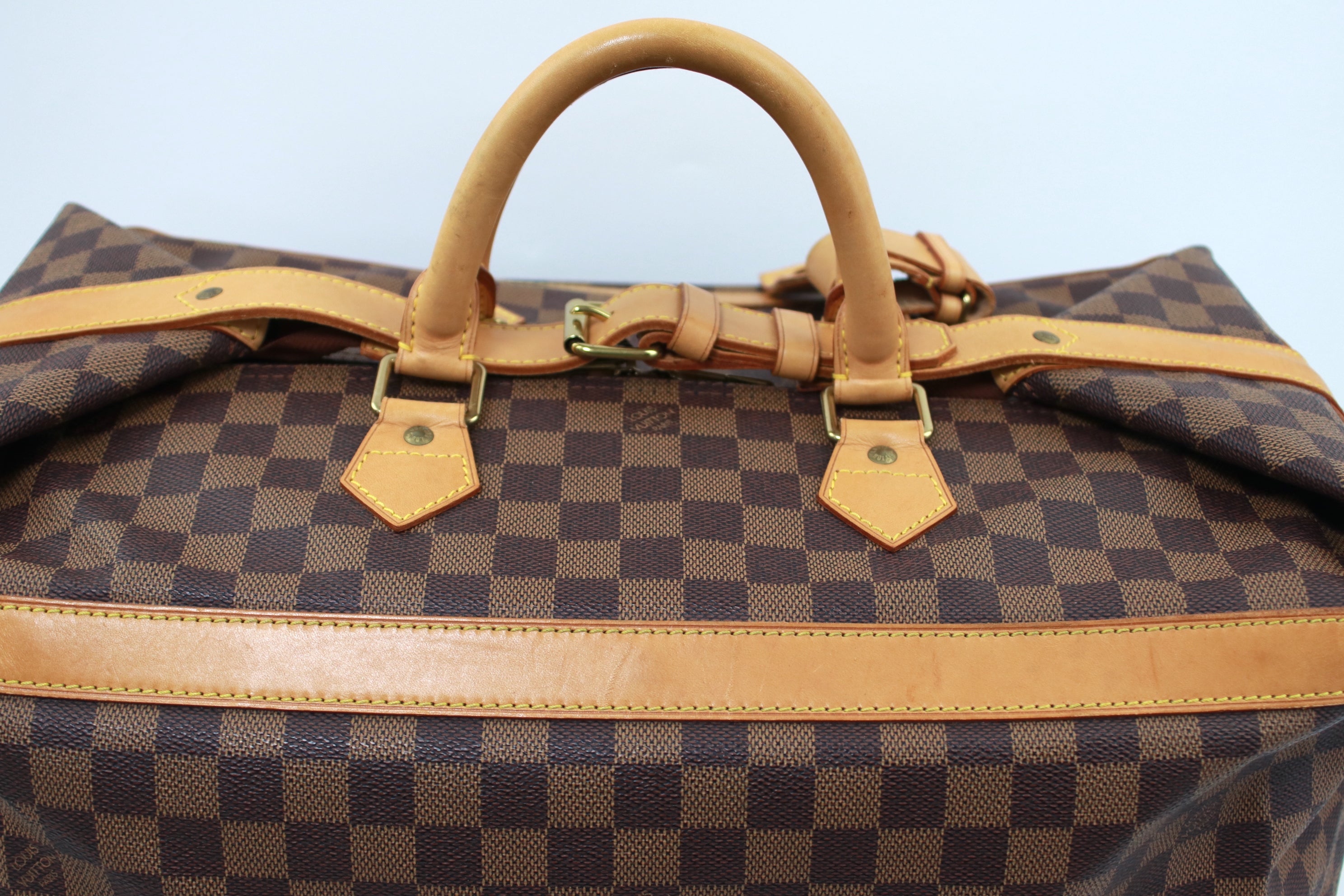 Louis Vuitton Cruiser Bag Travel Boston Bag Used (5786)
