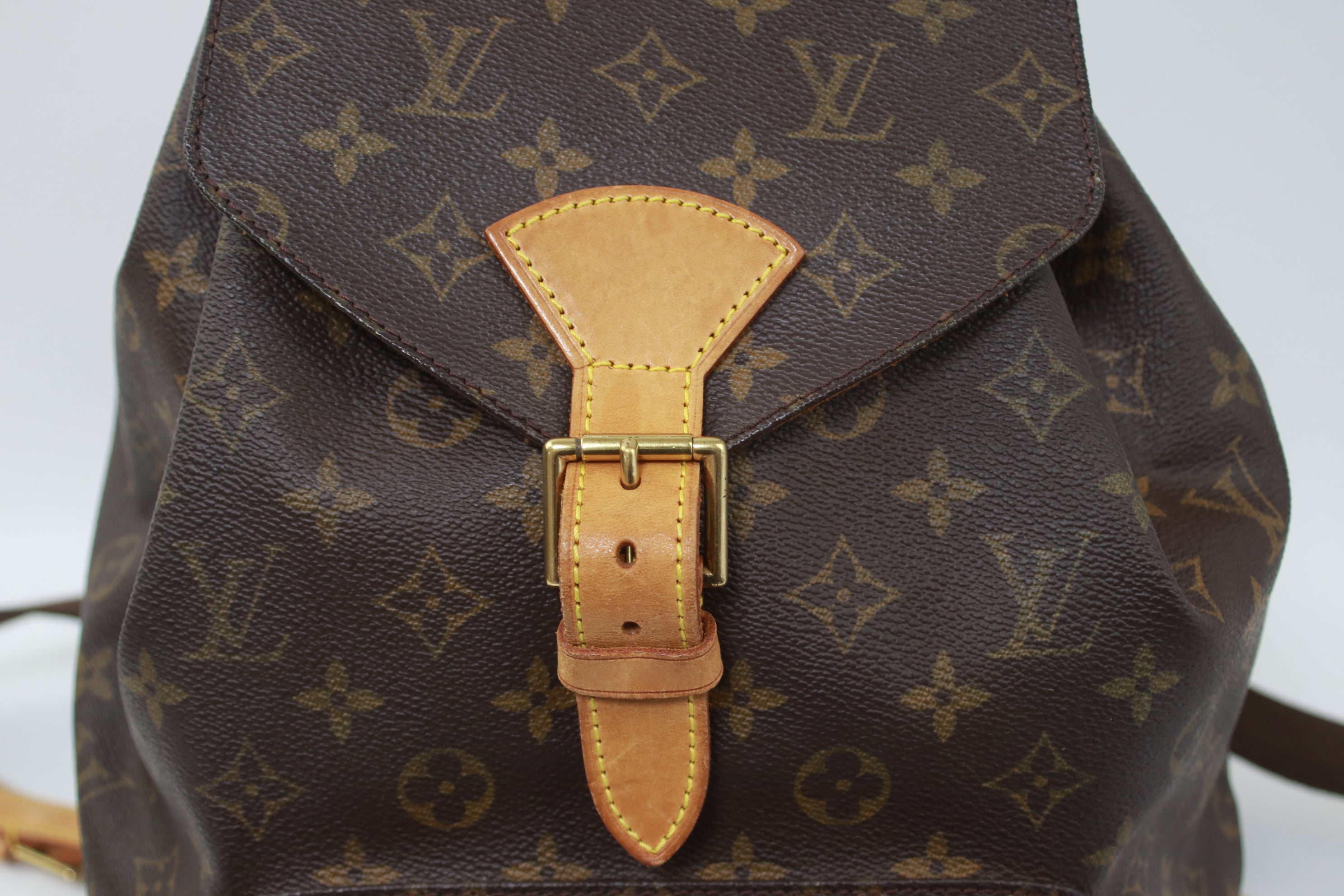 Louis Vuitton Montsouris GM Backpack Used (6803)