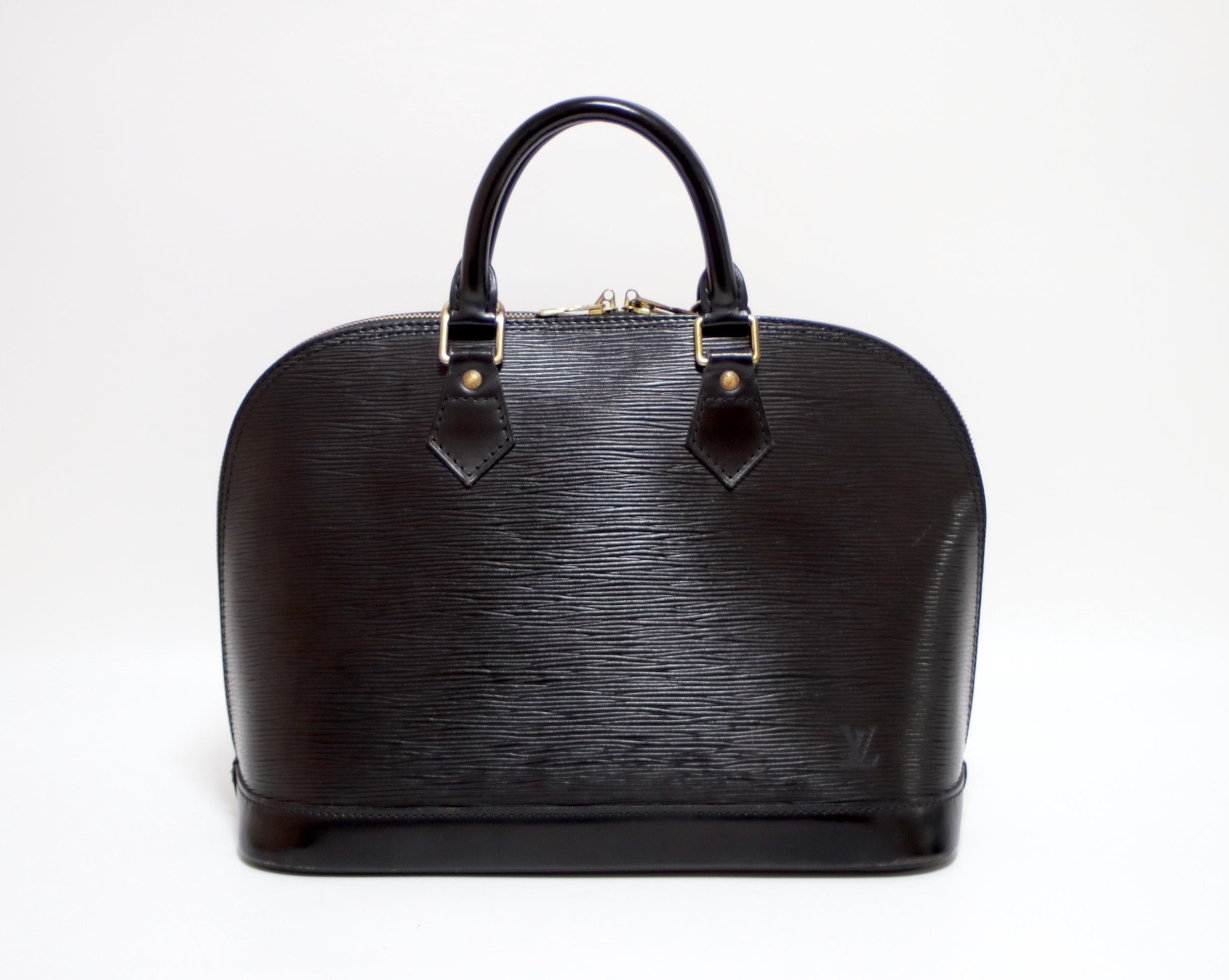 Louis Vuitton Alma PM Epi Black Handbag (7595)