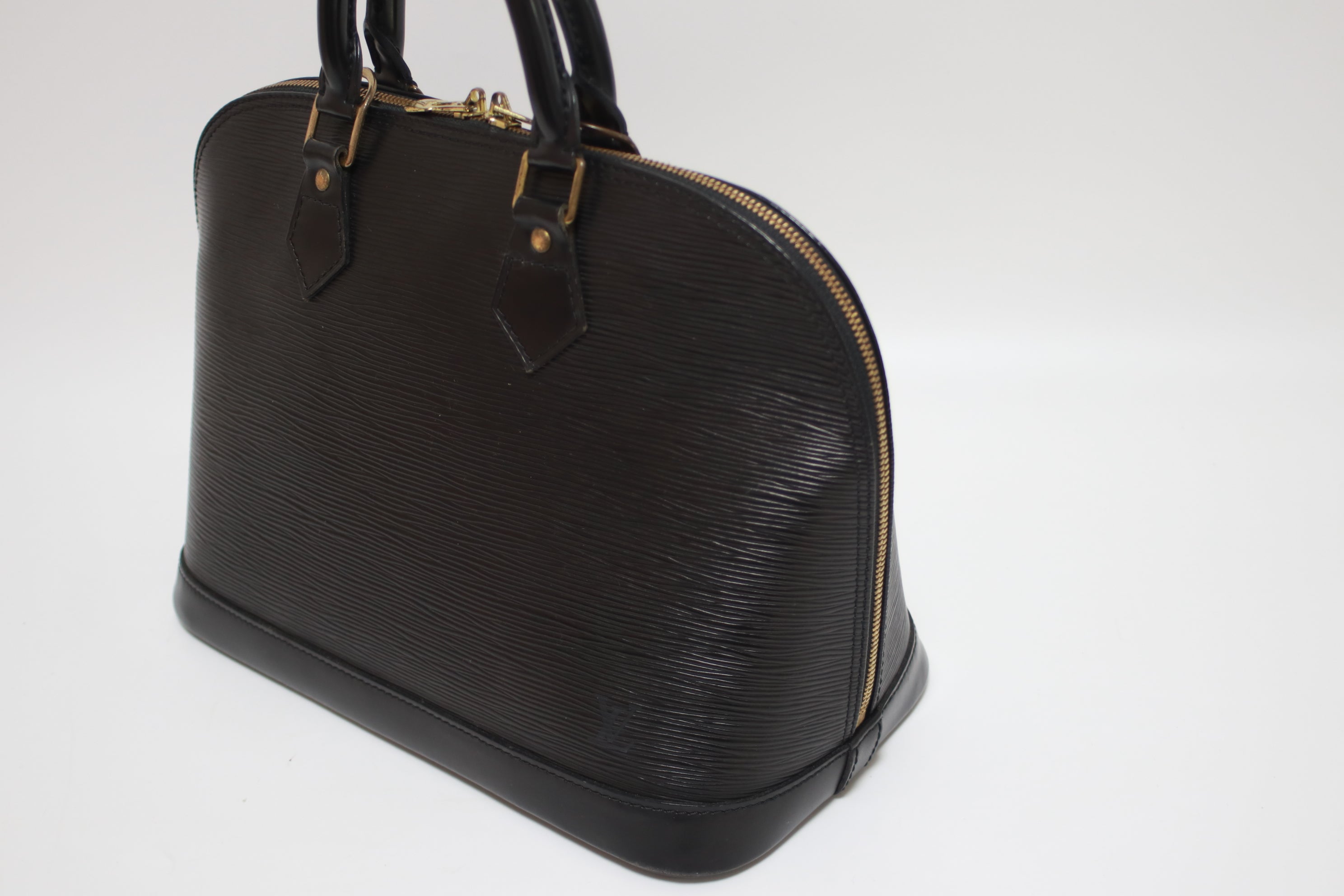 Louis Vuitton Alma PM Epi Black Handbag