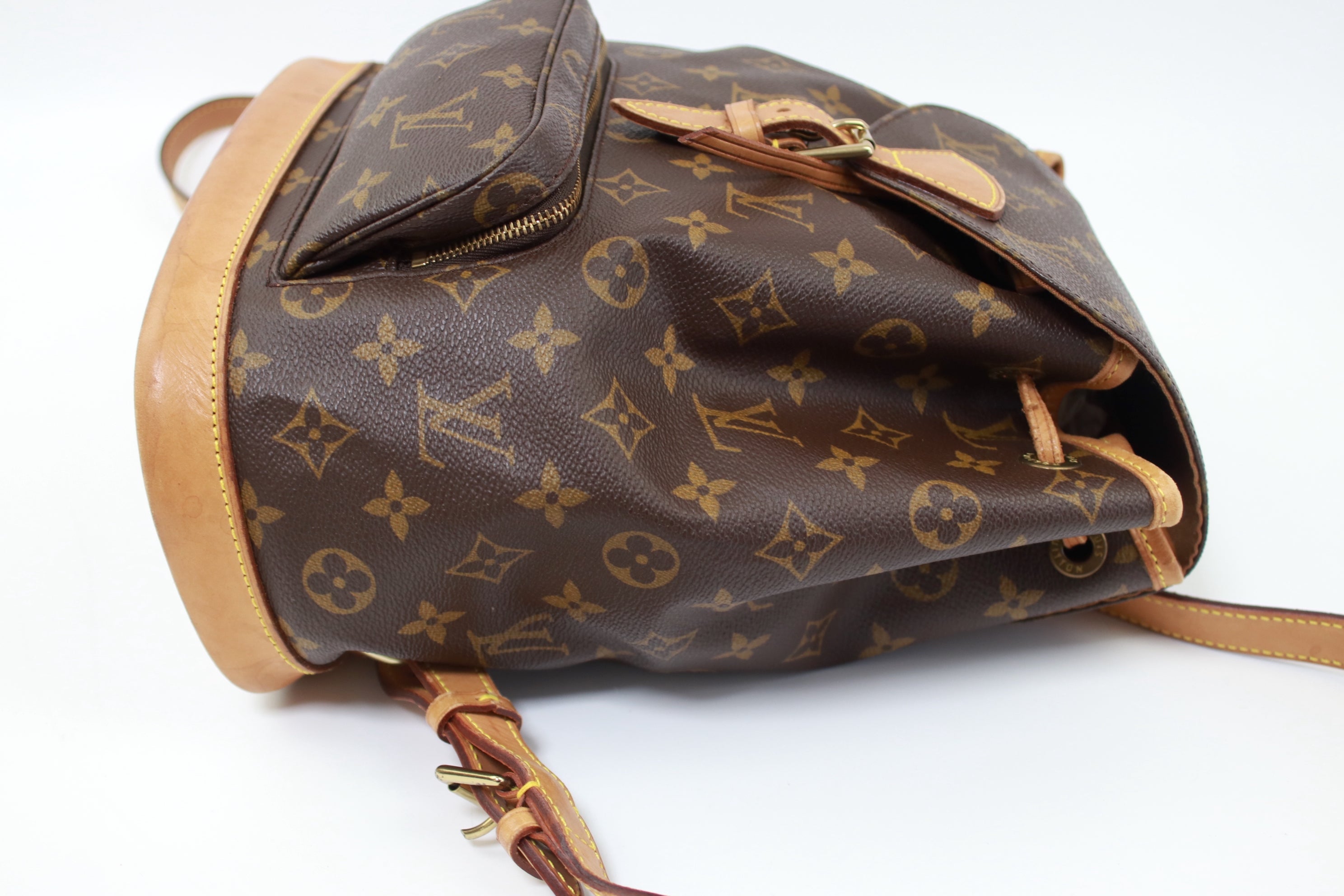 Louis Vuitton Sac Flanerie 45 Shoulder Bag Tote Bag Used (6615)