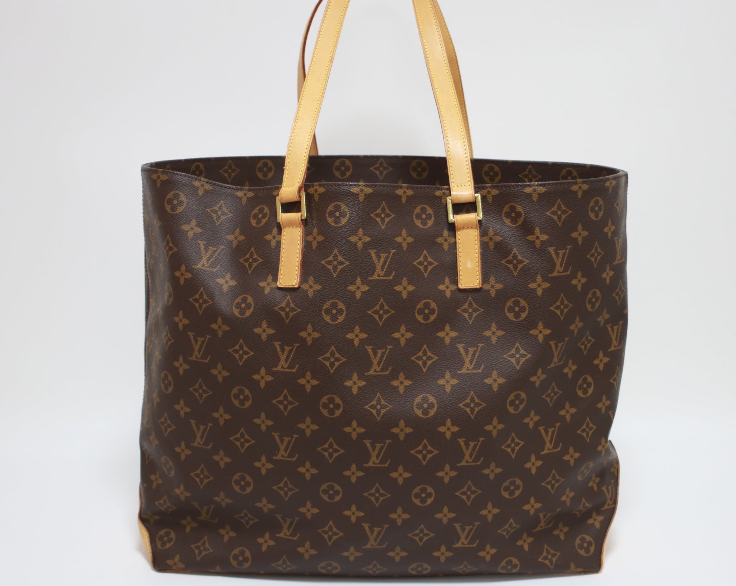 Louis Vuitton Cabas Alto Shoulder Tote Bag Used