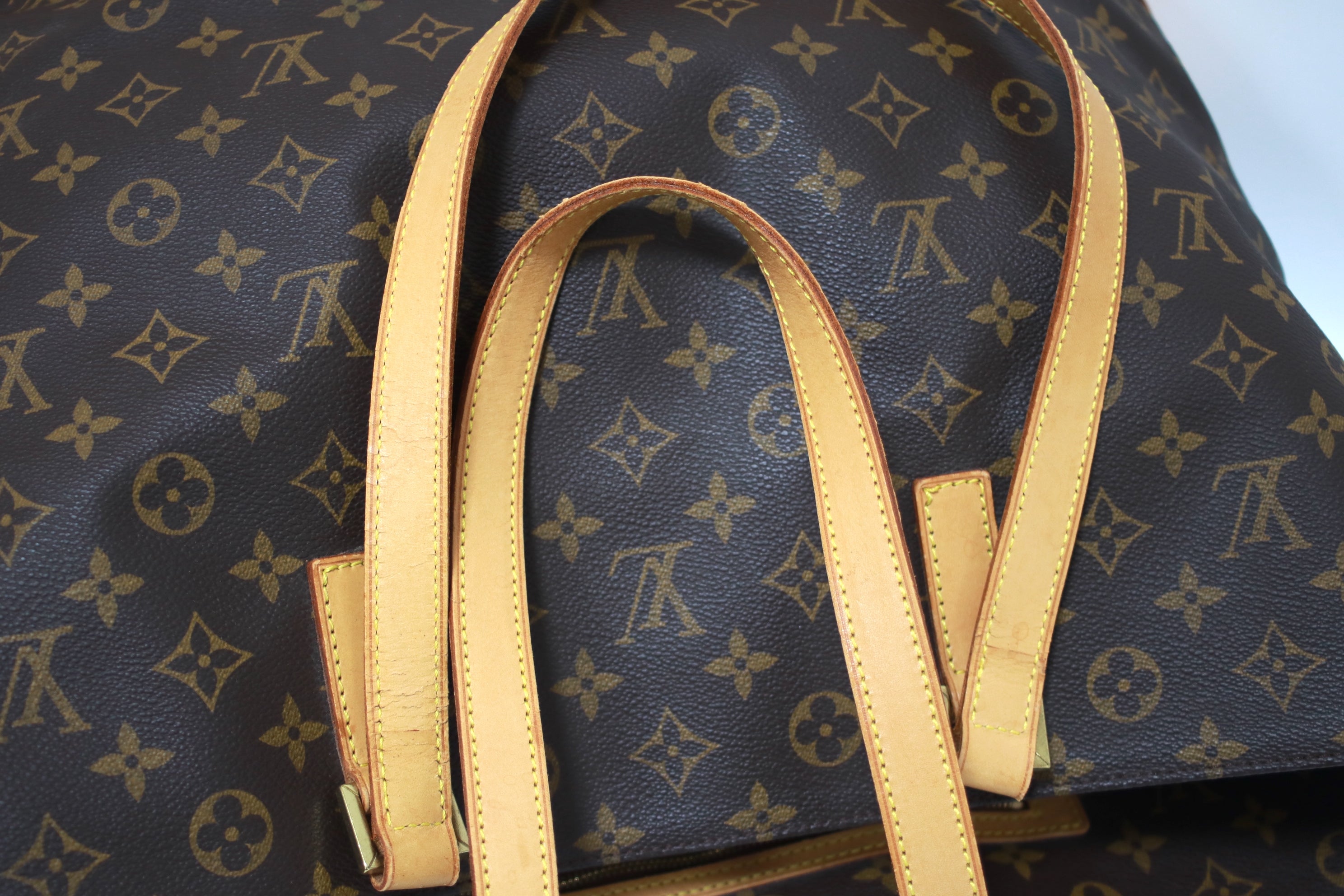 Louis Vuitton Cabas Alto Shoulder Tote Bag Used