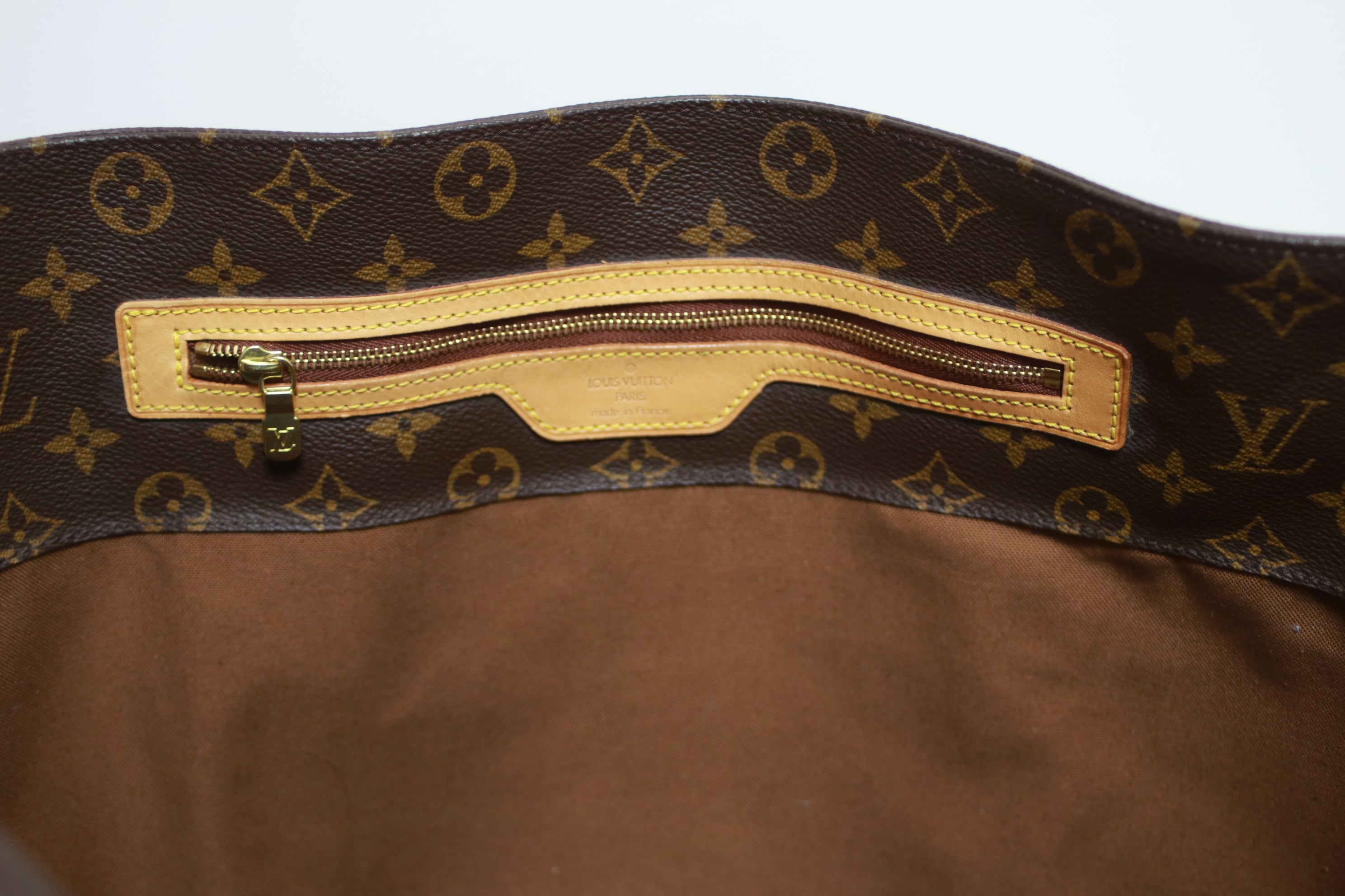 Louis Vuitton Cabas Alto Shoulder Tote Bag Used