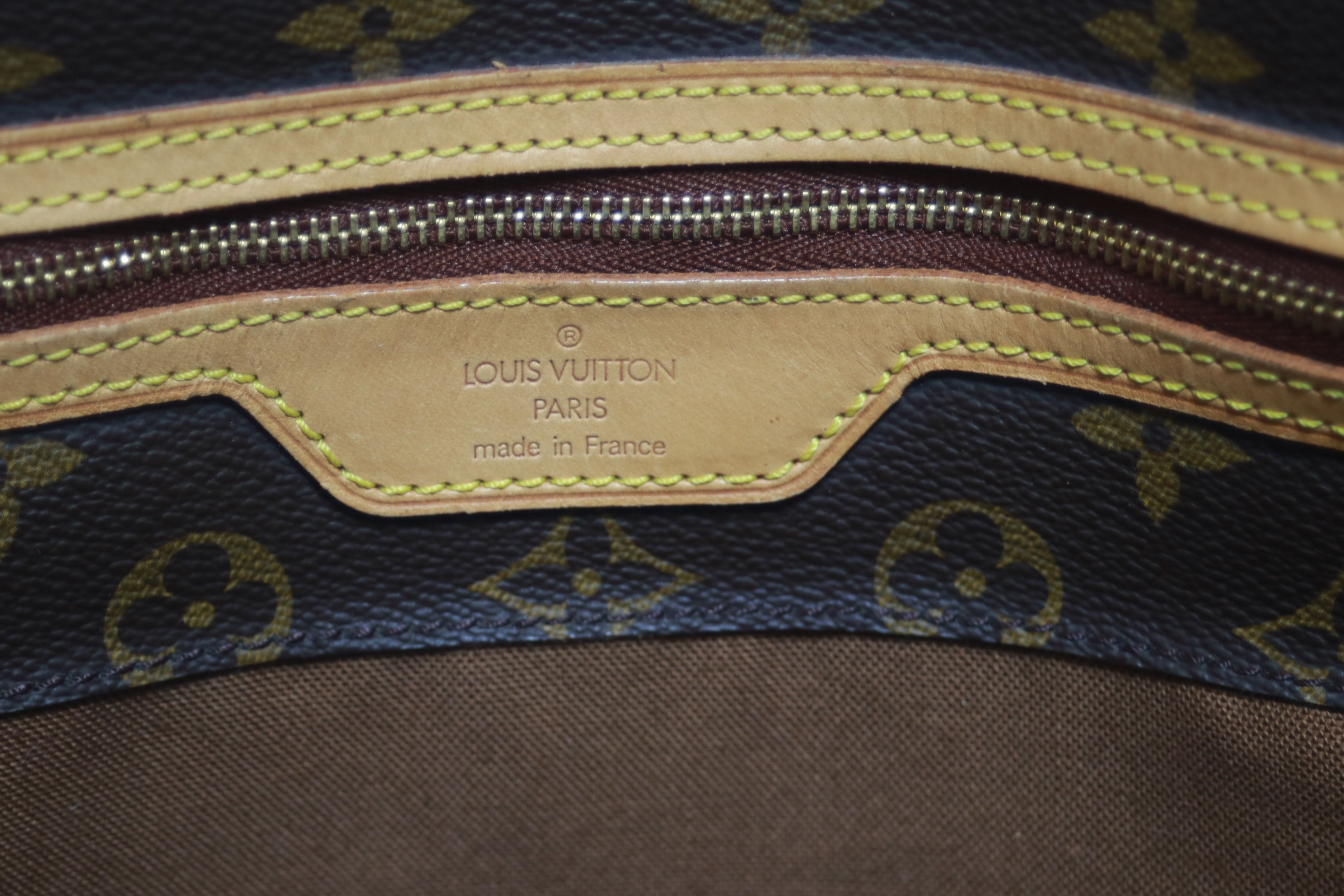 Louis Vuitton Cabas Alto Shoulder Tote Bag Used