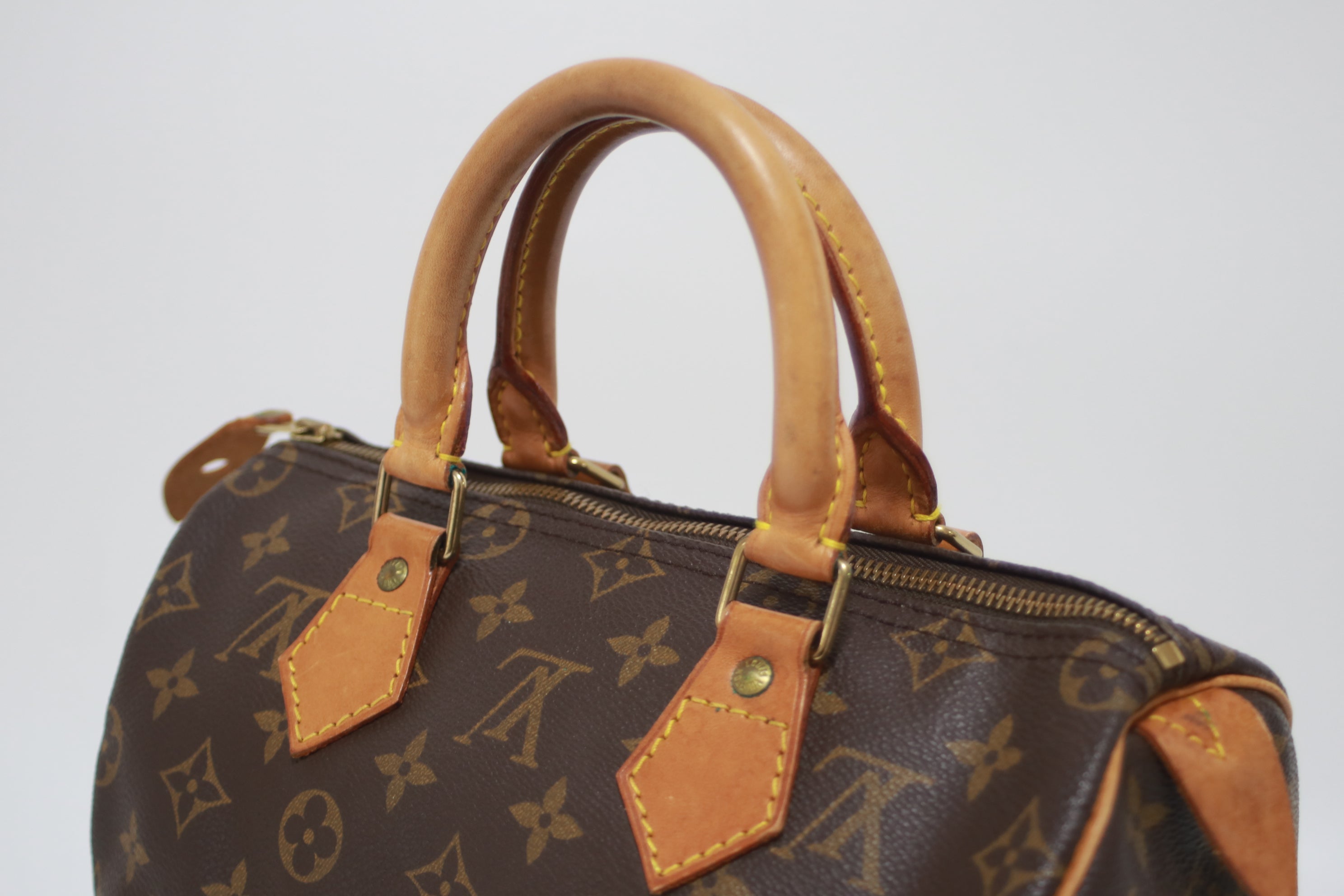 Louis Vuitton Speedy 25 Handbag Monogram Used (7764)