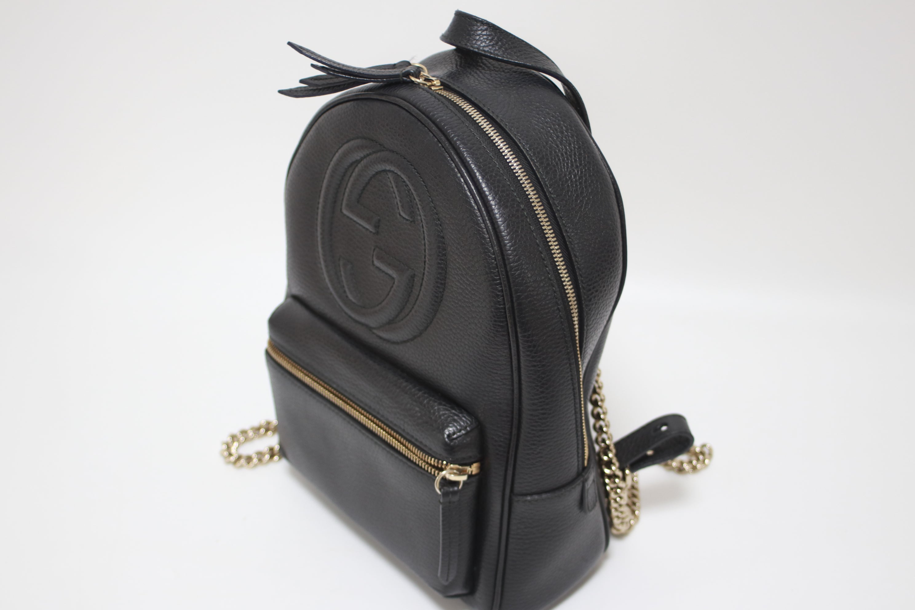 Gucci soho Small Backpack Black Used